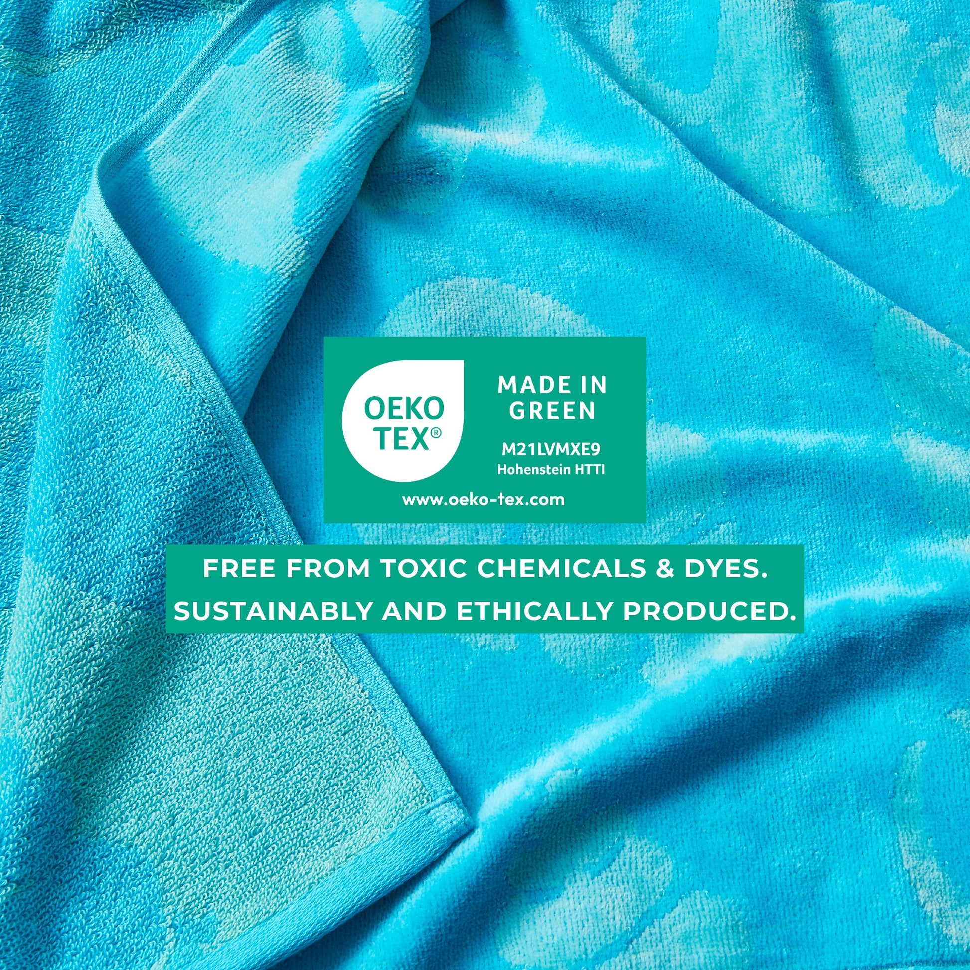 Cotton Velour Beach Towel - Maui Collection - Best Buy Furniture