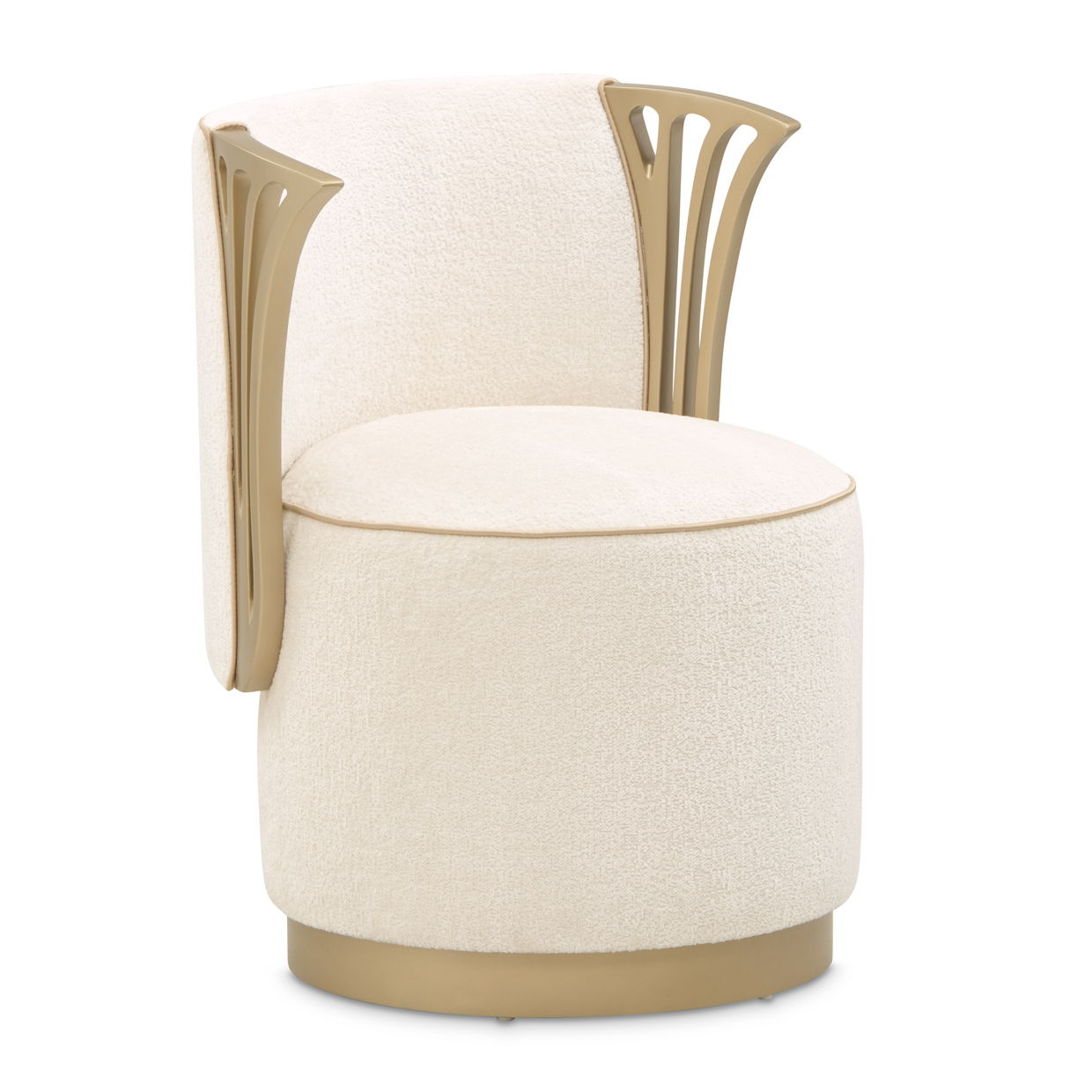 La Terrazza - Vanity Chair - Creamy Pearl