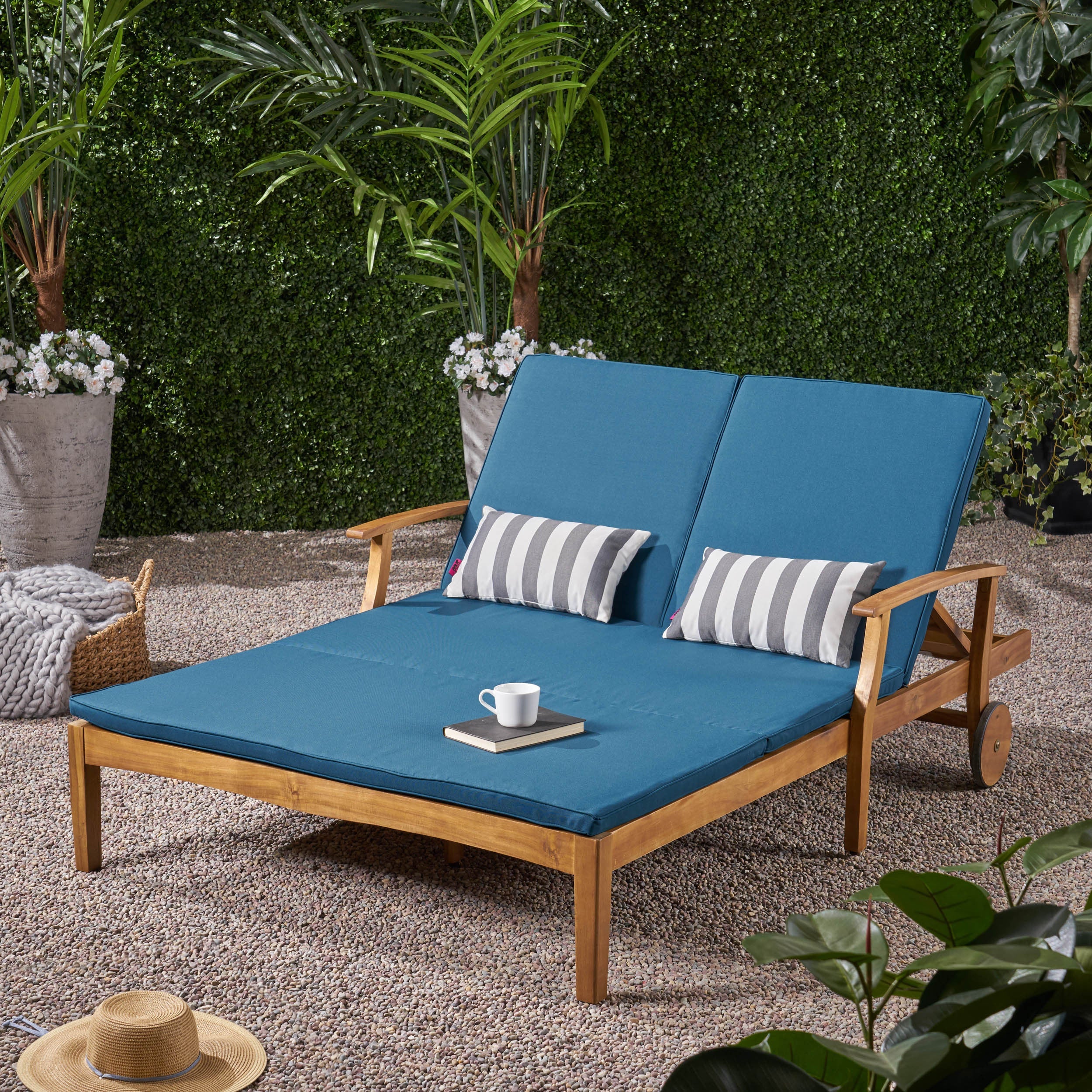 Perla double chaise lounge