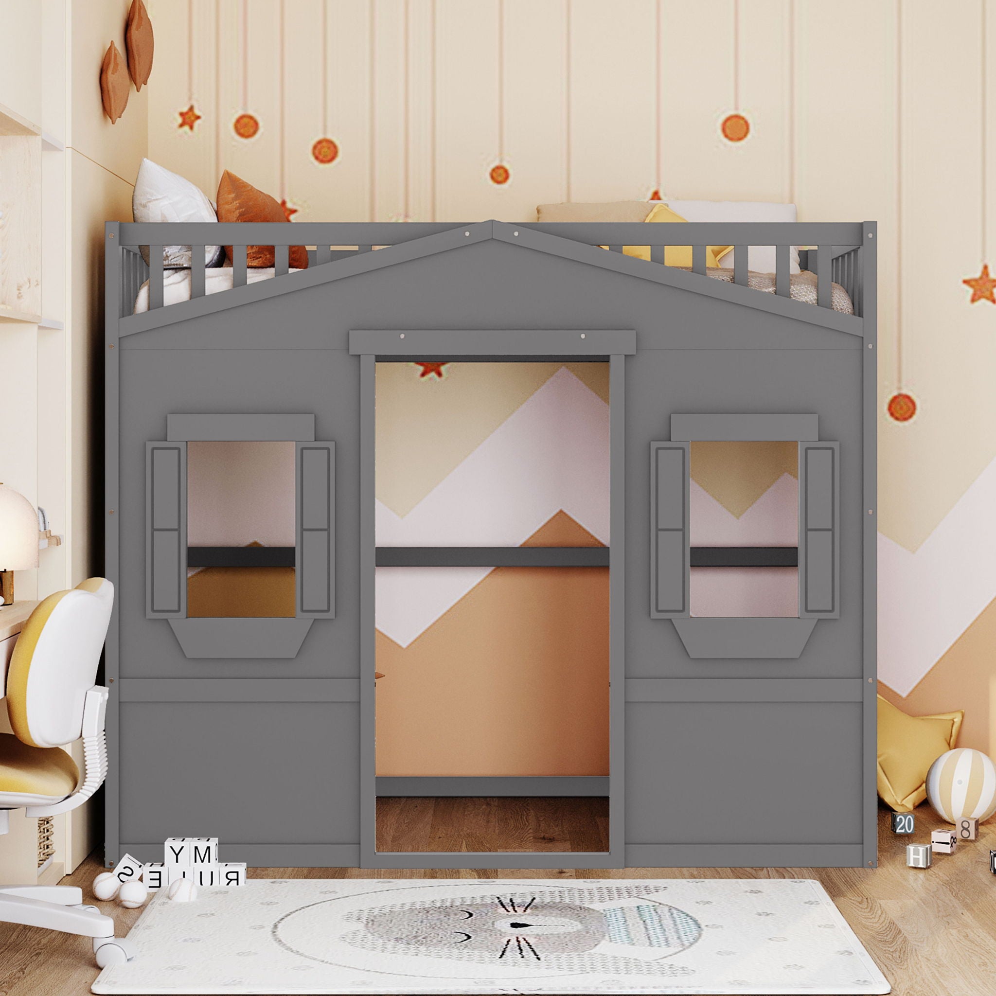 House Loft Bed With Ladder