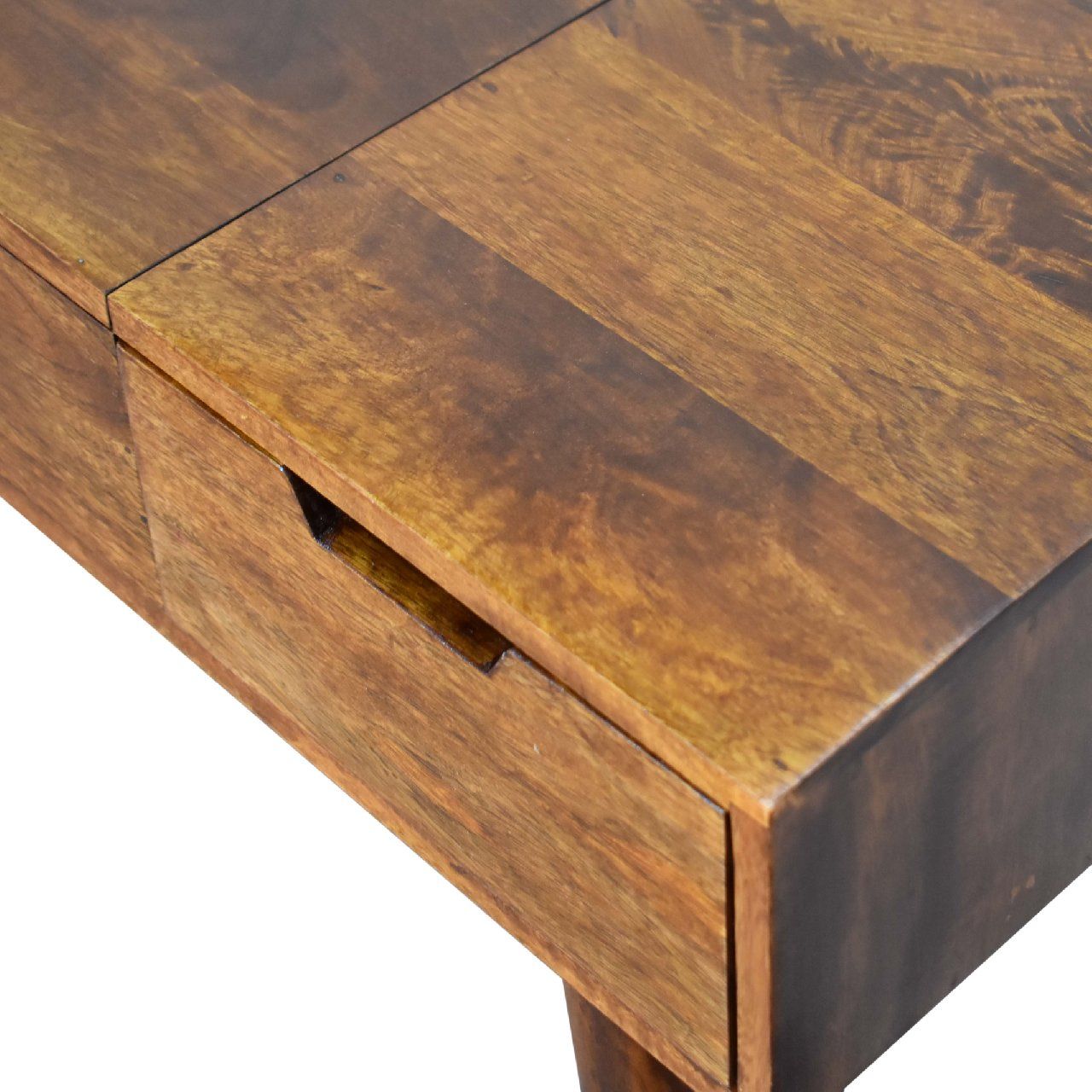Foldable Mirror Dressing Table