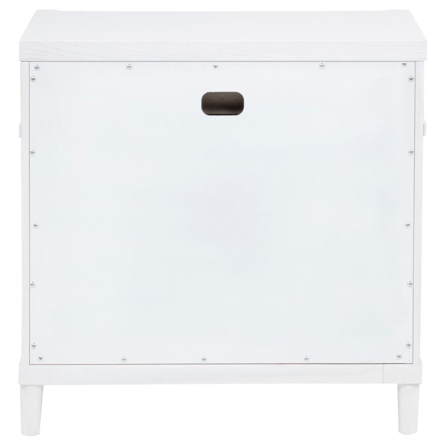 Gracemont - 3-Drawer Bedroom Nightstand Bedside Table - White