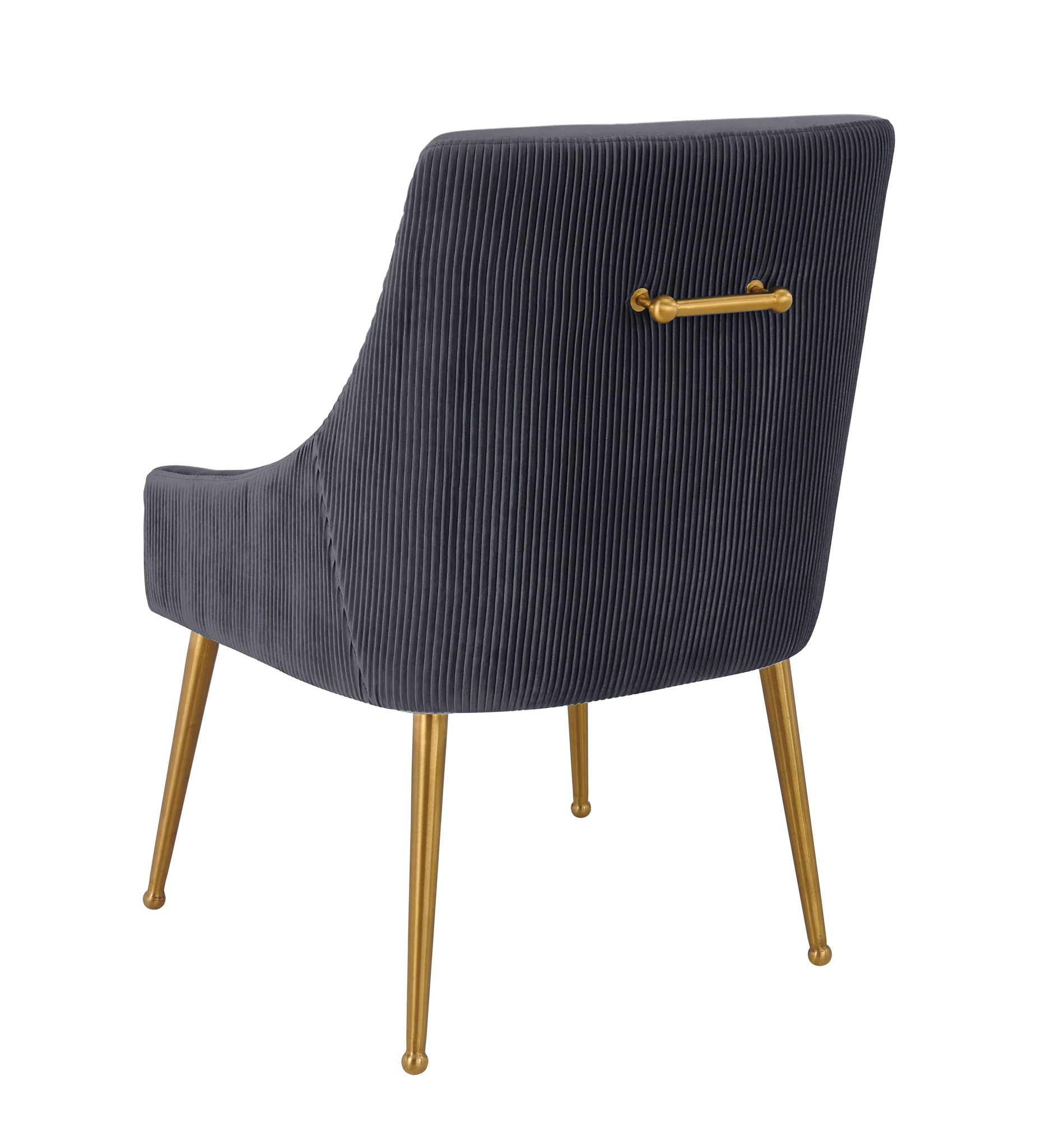 Beatrix - Pleated Velvet Side Chair