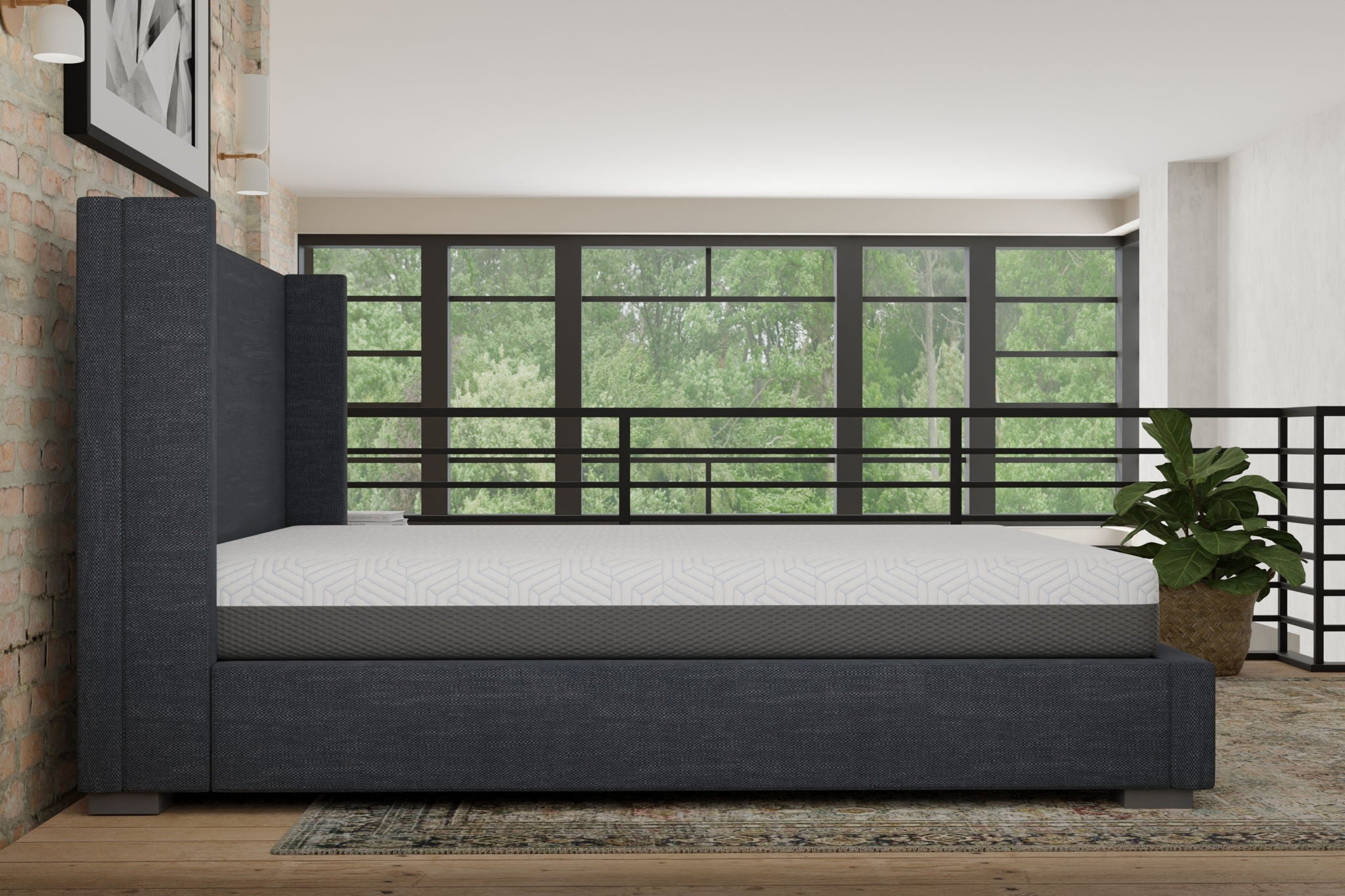 Pur Chill - 10" Medium Firm Mattress With Phase Change Cooling Fabric