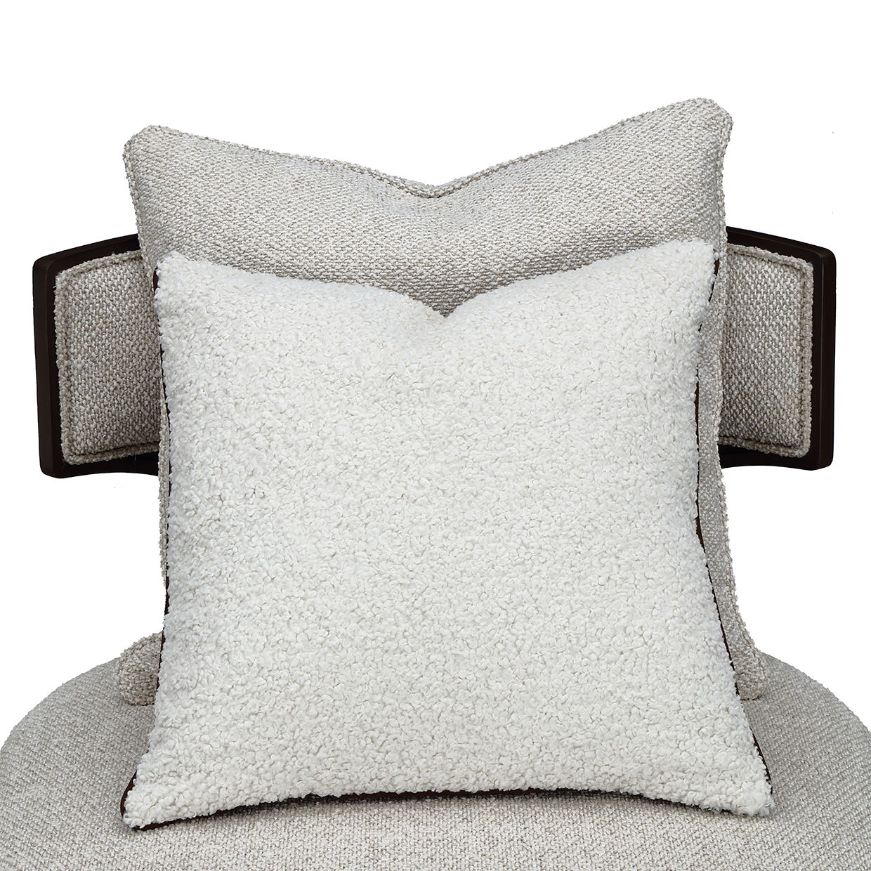 West Kensington - Chaise - Buff / Medium Espresso