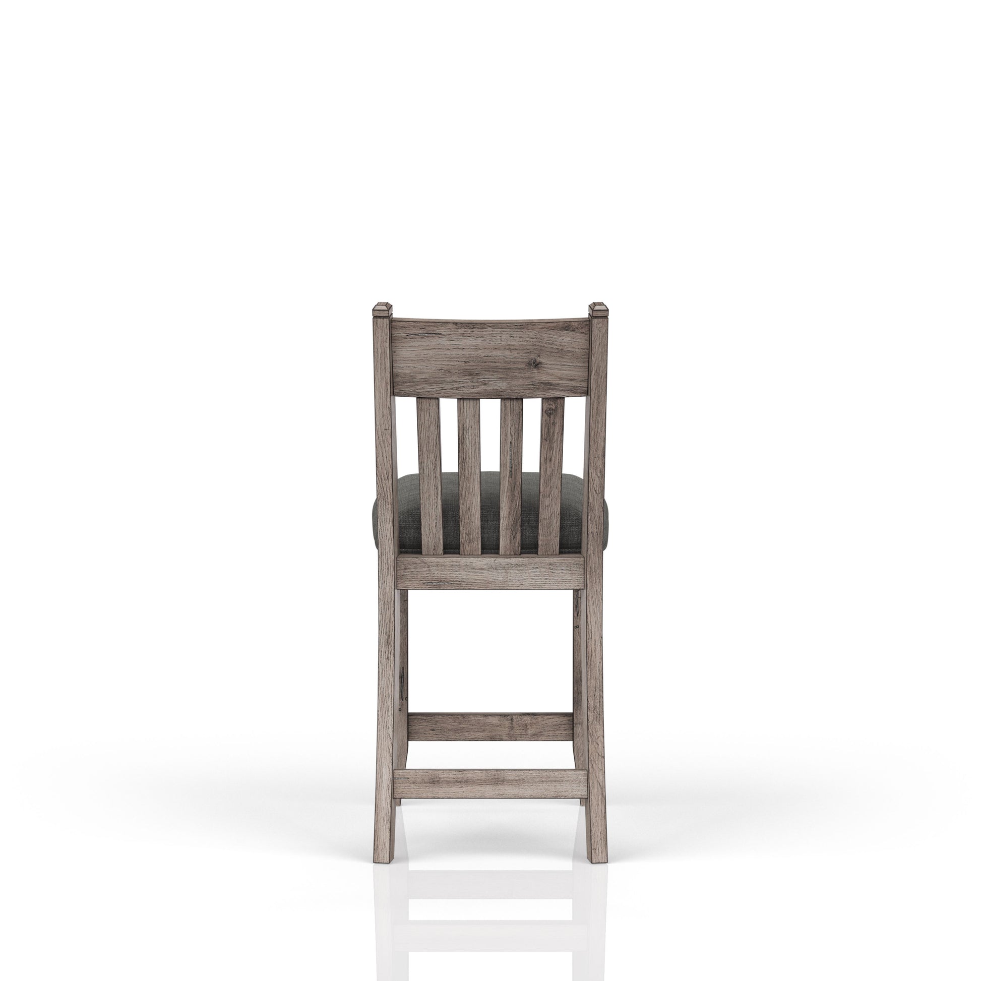 Rustic Counter Stool (Set of 2) - Gray - Best Buy Furniture