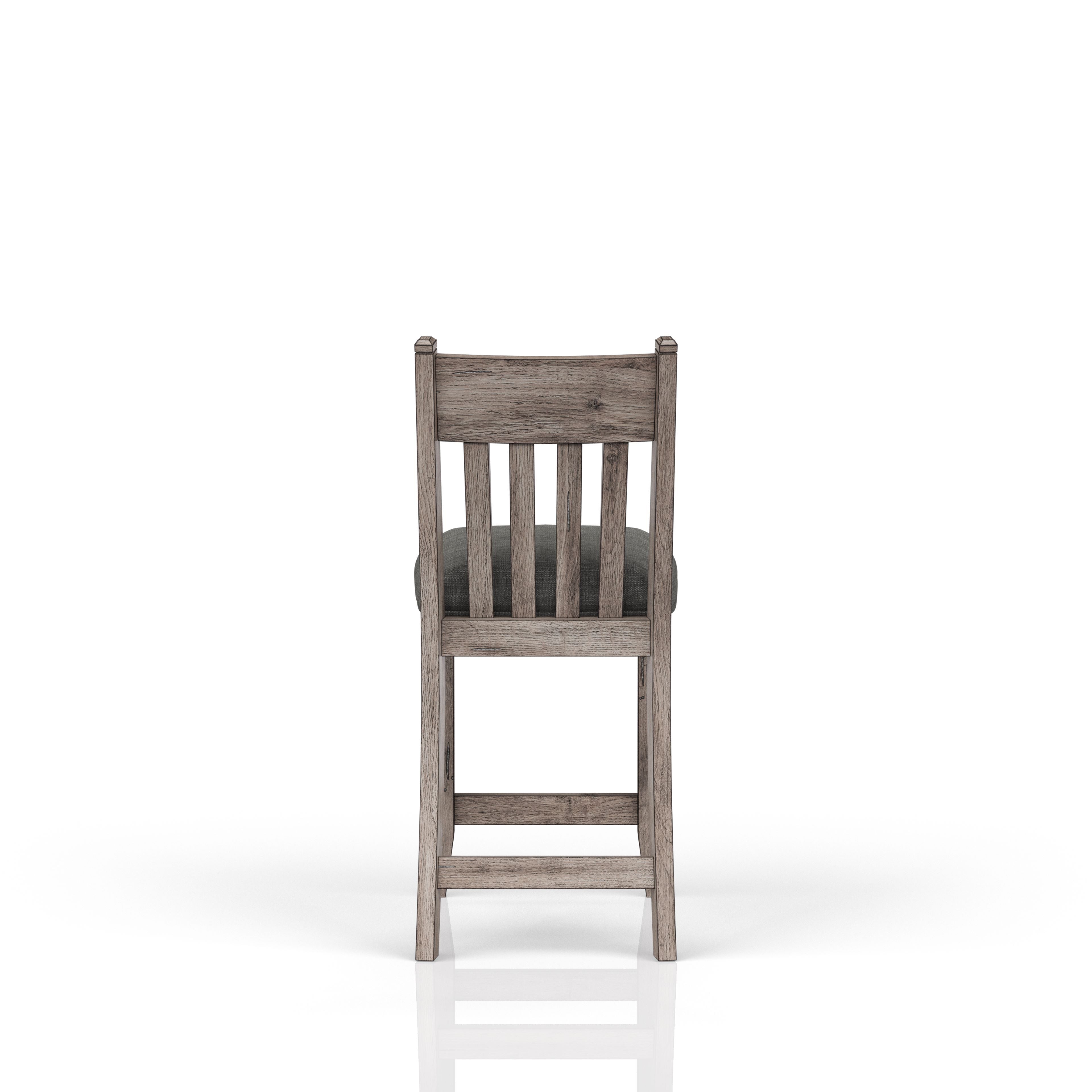 Rustic Counter Stool (Set of 2) - Gray - Best Buy Furniture