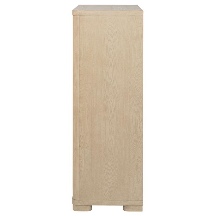 Ladera - 5-Drawer Bedroom Chest Of Drawers - Light Elm - Best Buy Furniture