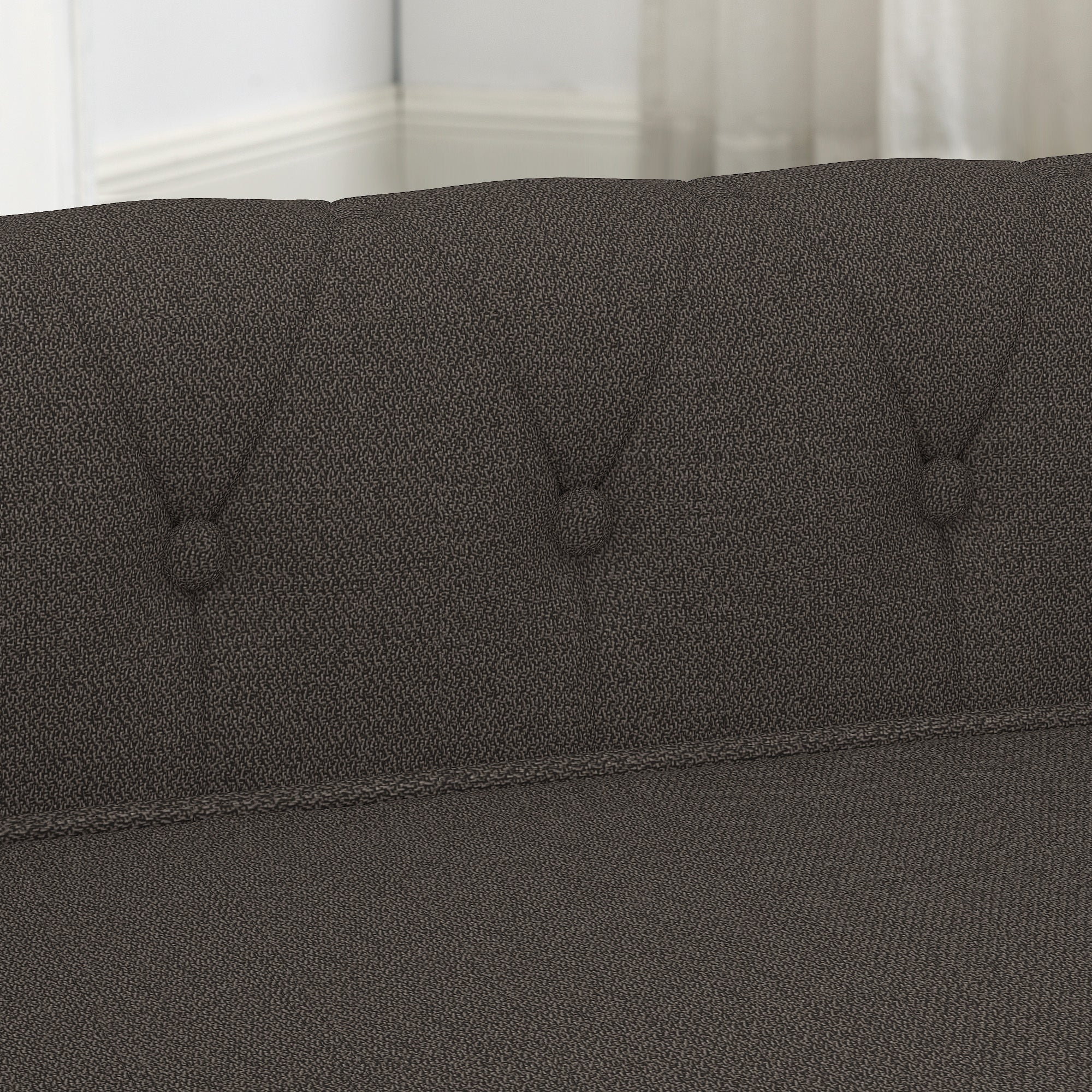 Elegant Rectangular Pet Bed for Small and Medium Dogs - Dark Brown