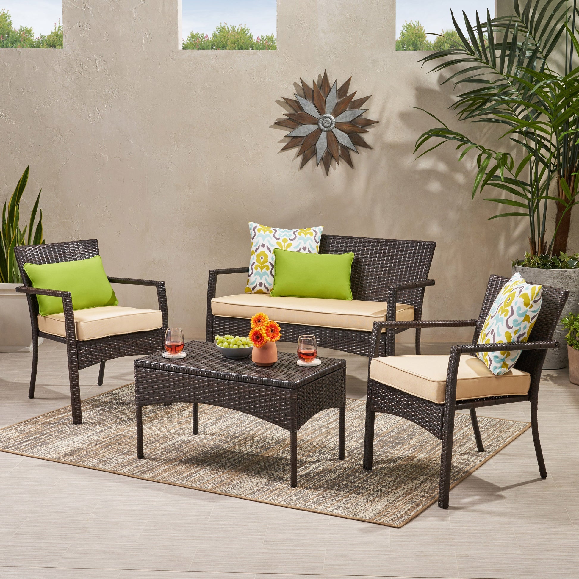 Modern Outdoor Patio Chat Set - Best Buy Furniture