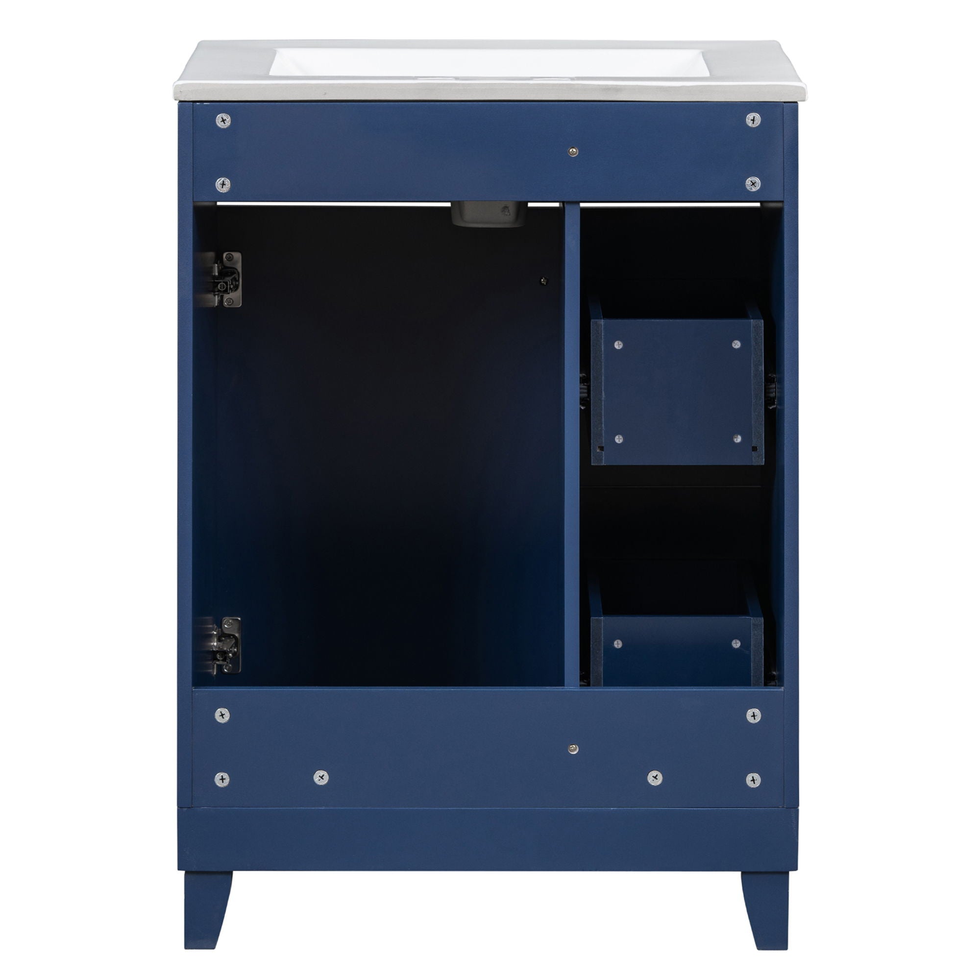 Bathroom Vanity Cabinet With Sink - Blue