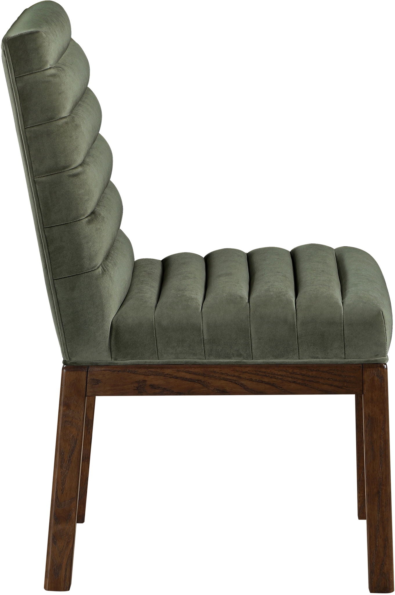 Evelyn - Dining Chair With Brown Legs