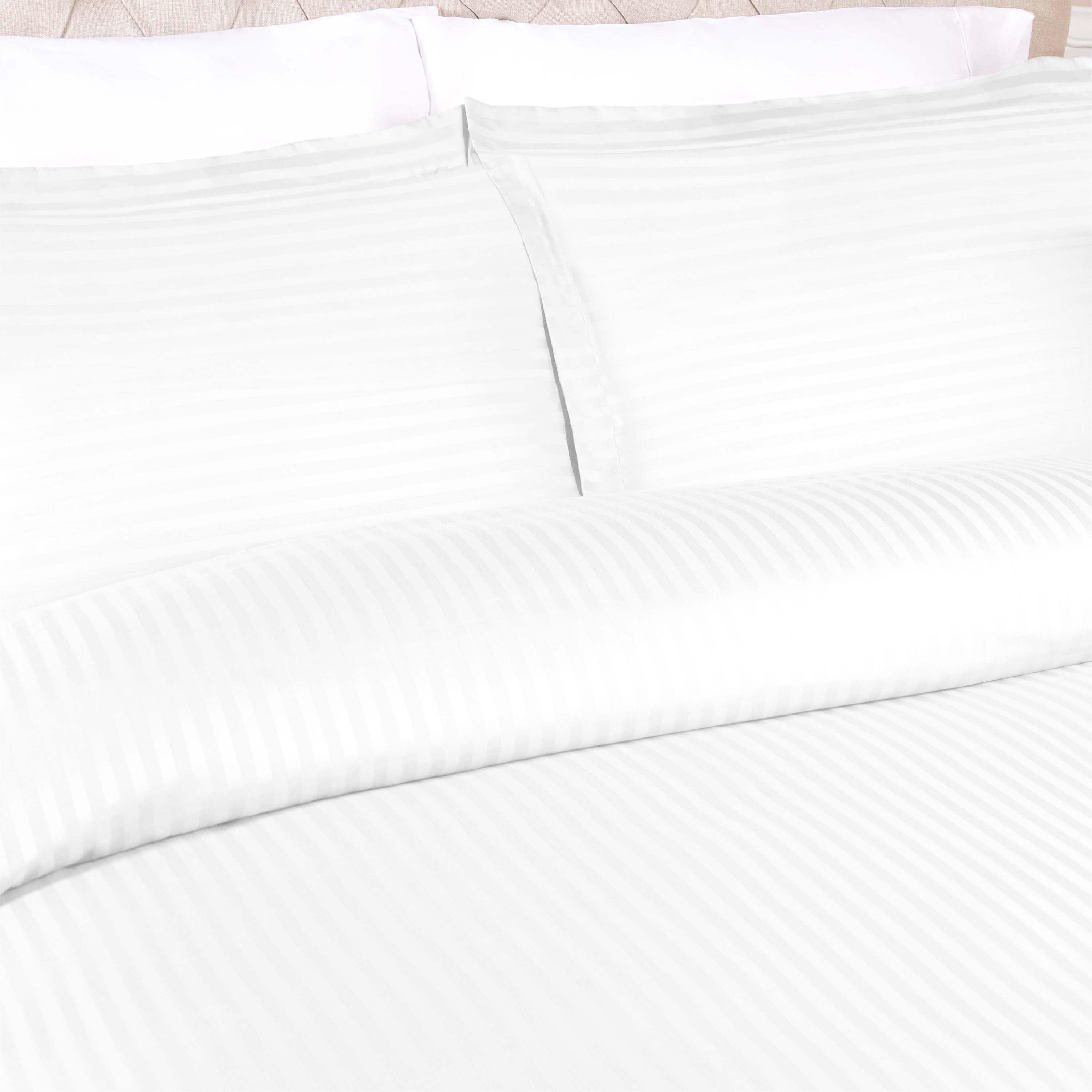 Egyptian Cotton 300 Thread Count Duvet Cover Set - Egyptian Cotton Duvet Cover Set by Superior Brand