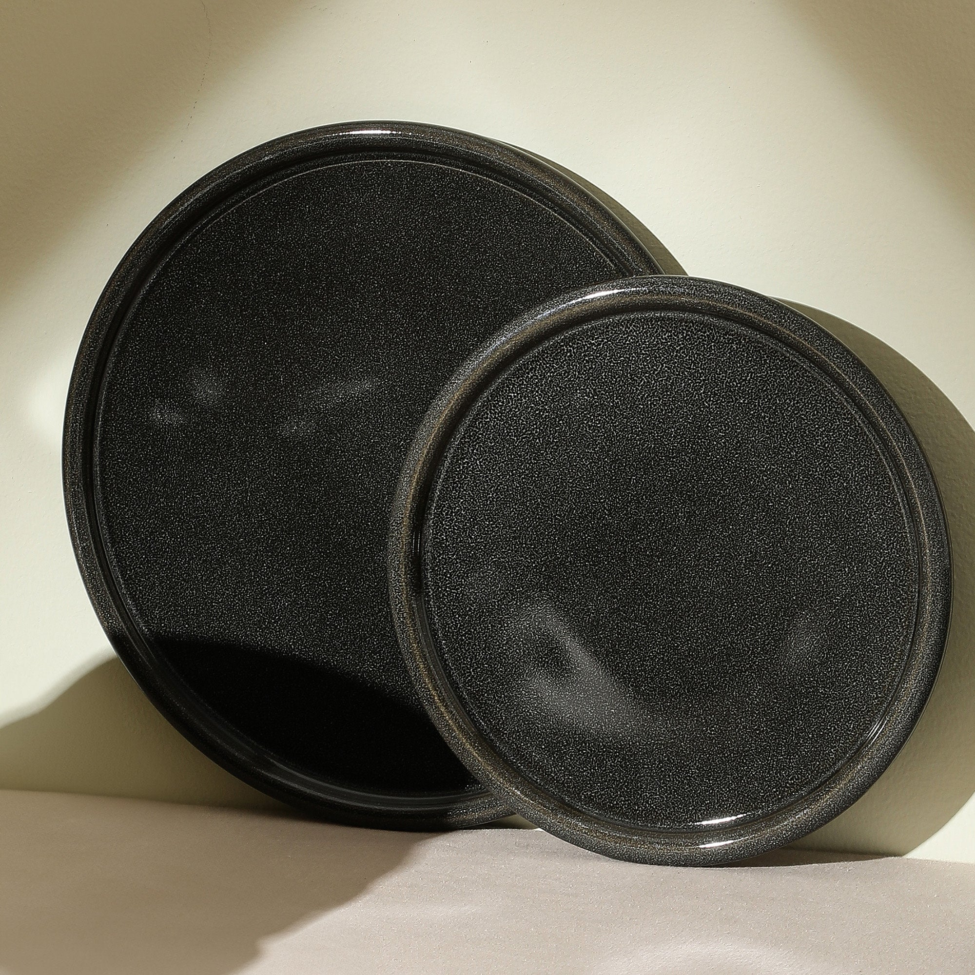 Eden Stoneware Dinner Plate - Charcoal Grey