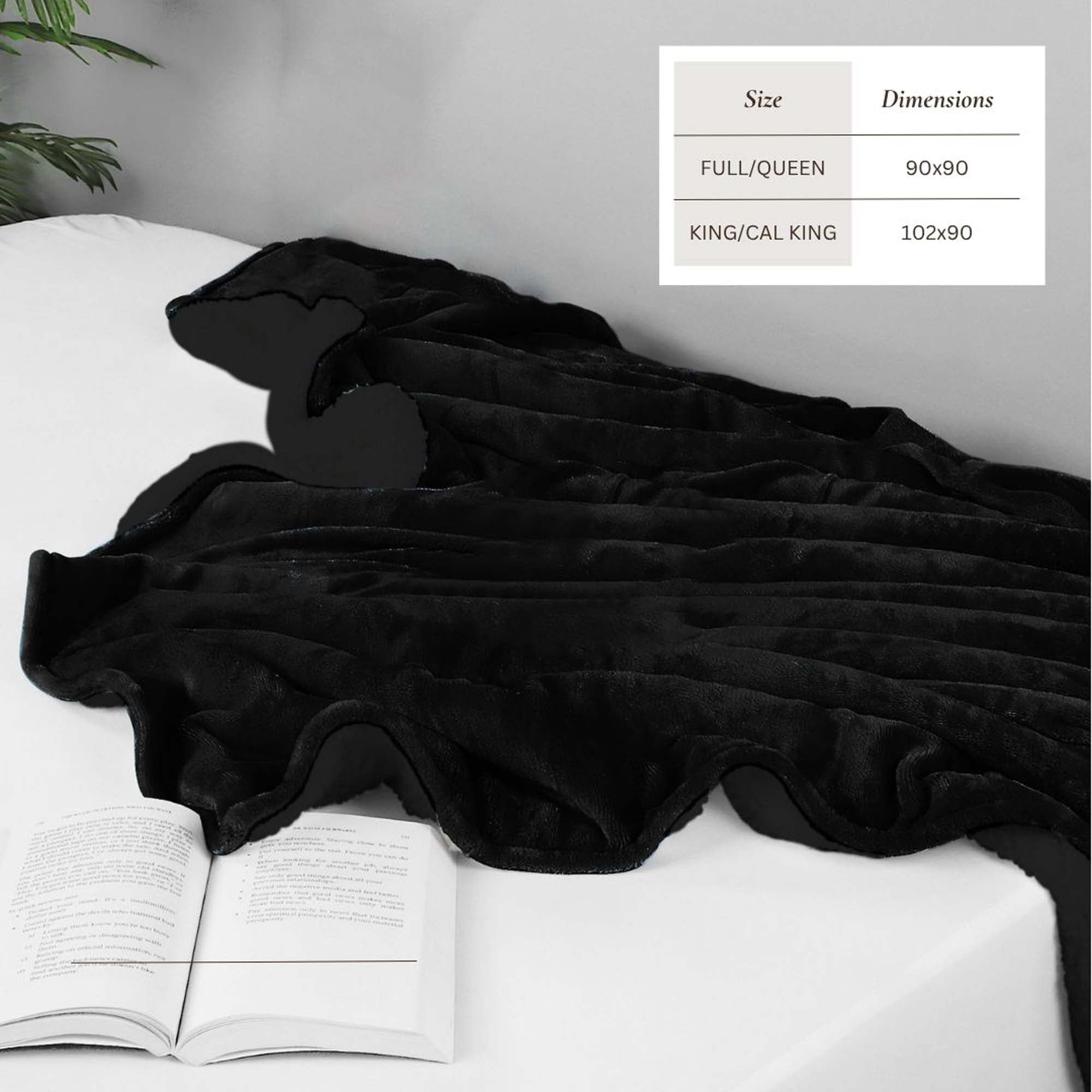 Velvet Plush Sherpa Bed Blanket - Sherpa Fleece Collection - Best Buy Furniture
