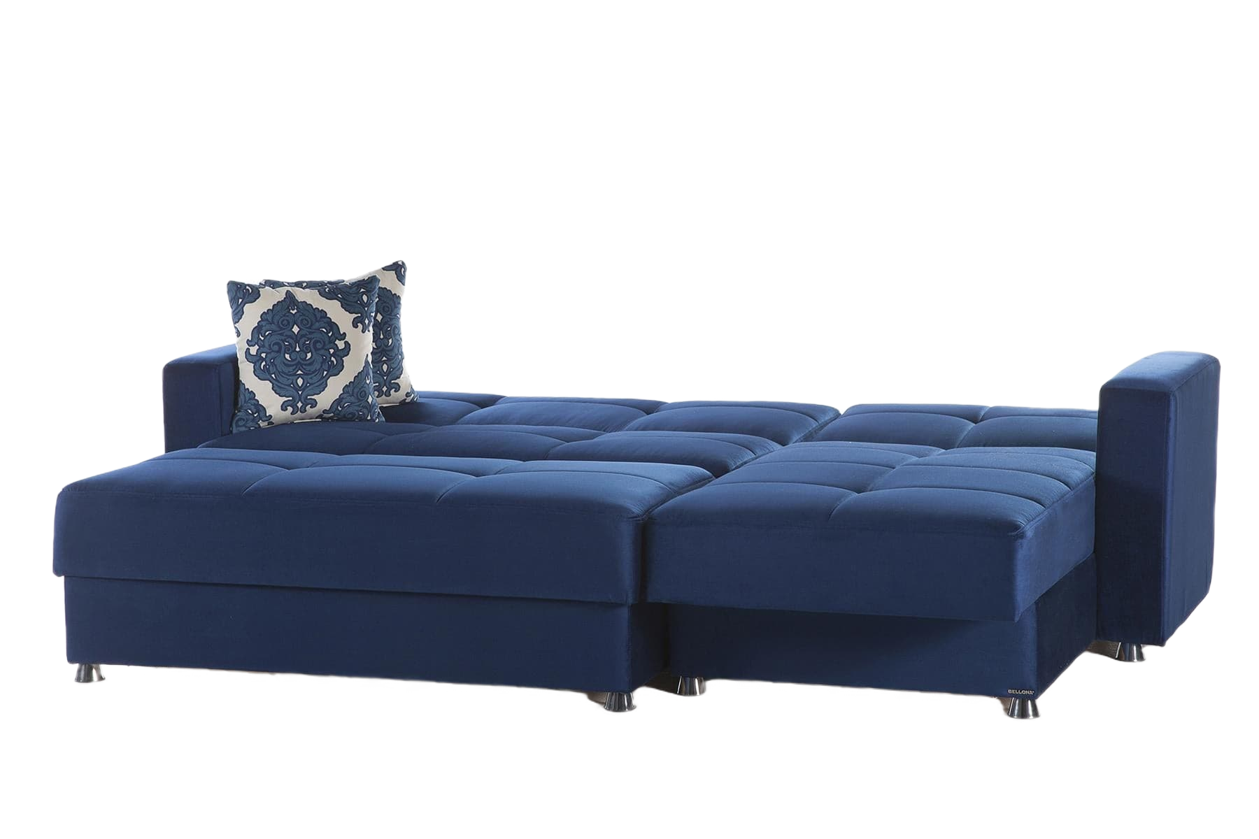 Functional storage in the Elegant Sectional’s design, perfect for modern homes.