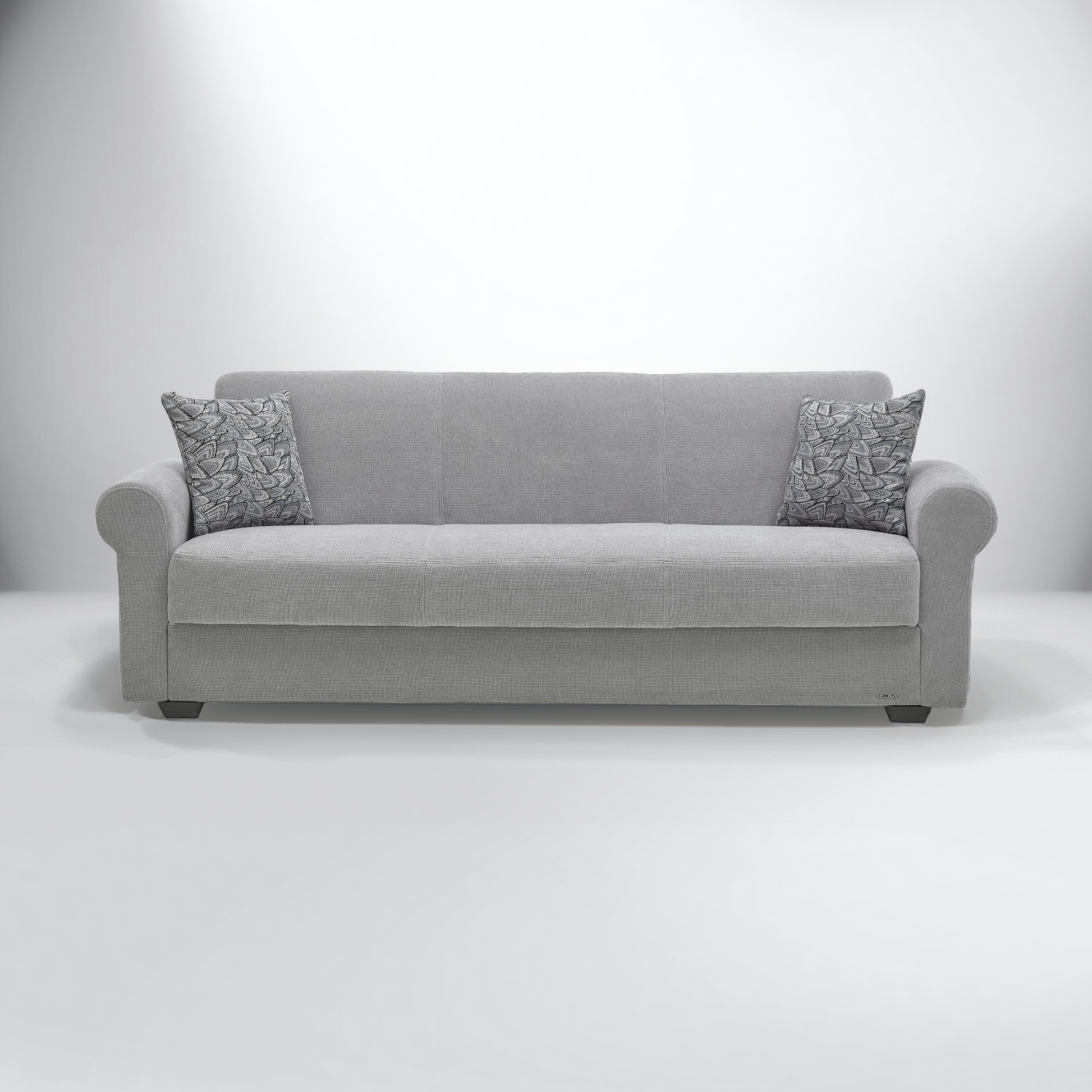 Elita S Living Room Set featuring a modern sleeper sofa with sleek design