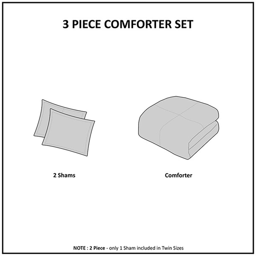 Embroidered medallion faux fur ultra plush comforter mini set - Tuesday Morning - Quilts & Comforters