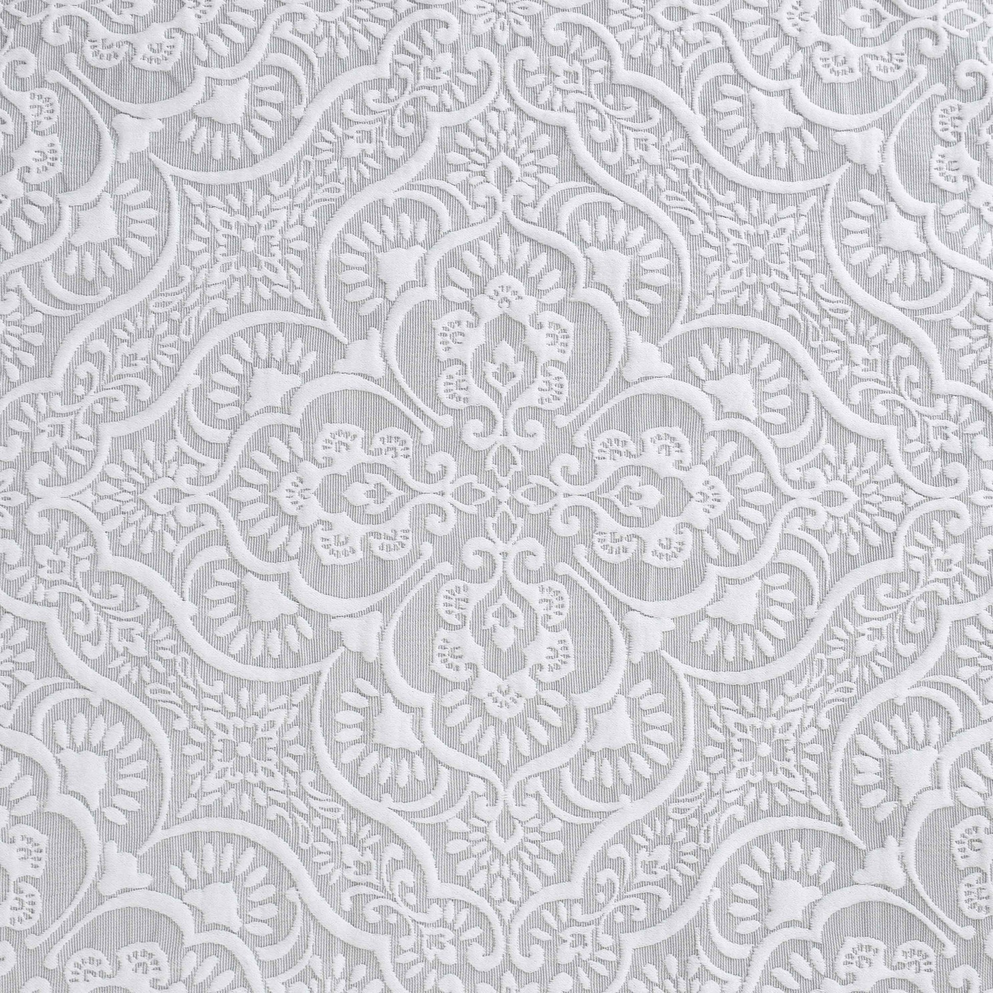 Enzy Medium Weight Floral Matelasse 3 Piece Bedspread Pillow Sham Set - Bedspread by Superior Brand