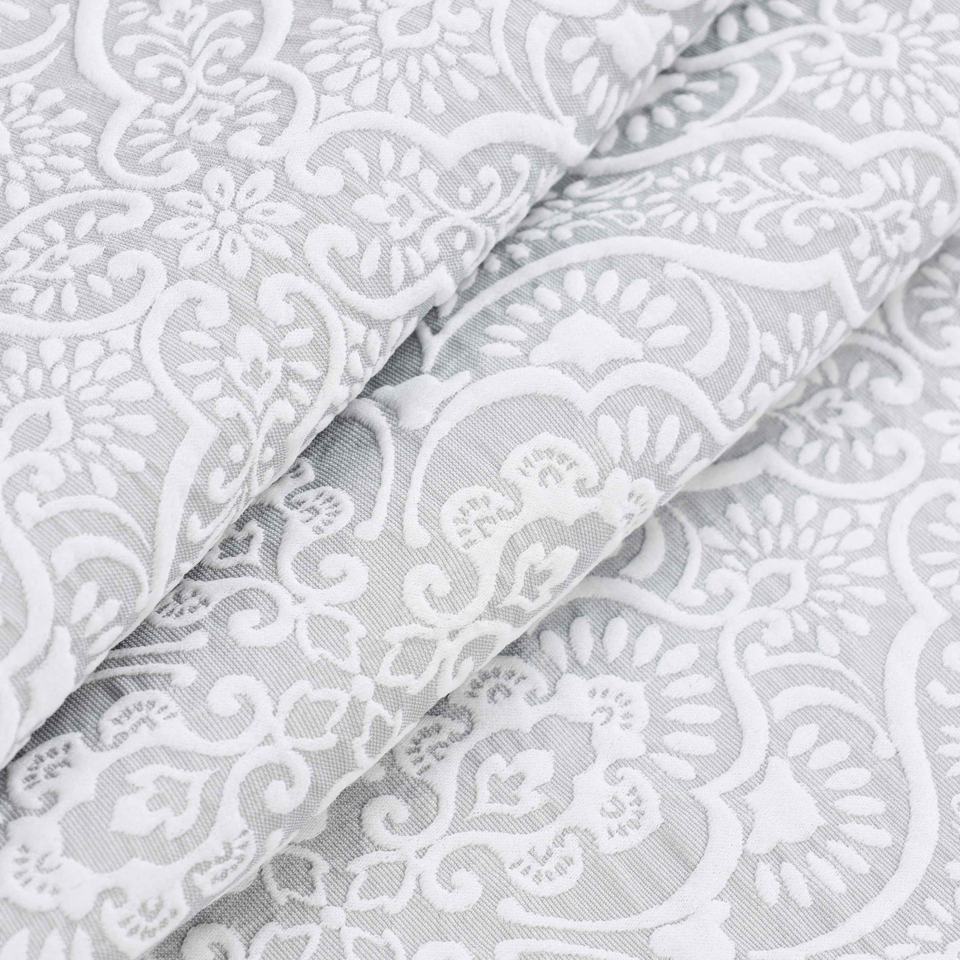 Enzy Medium Weight Floral Matelasse 3 Piece Bedspread Pillow Sham Set - Bedspread by Superior Brand