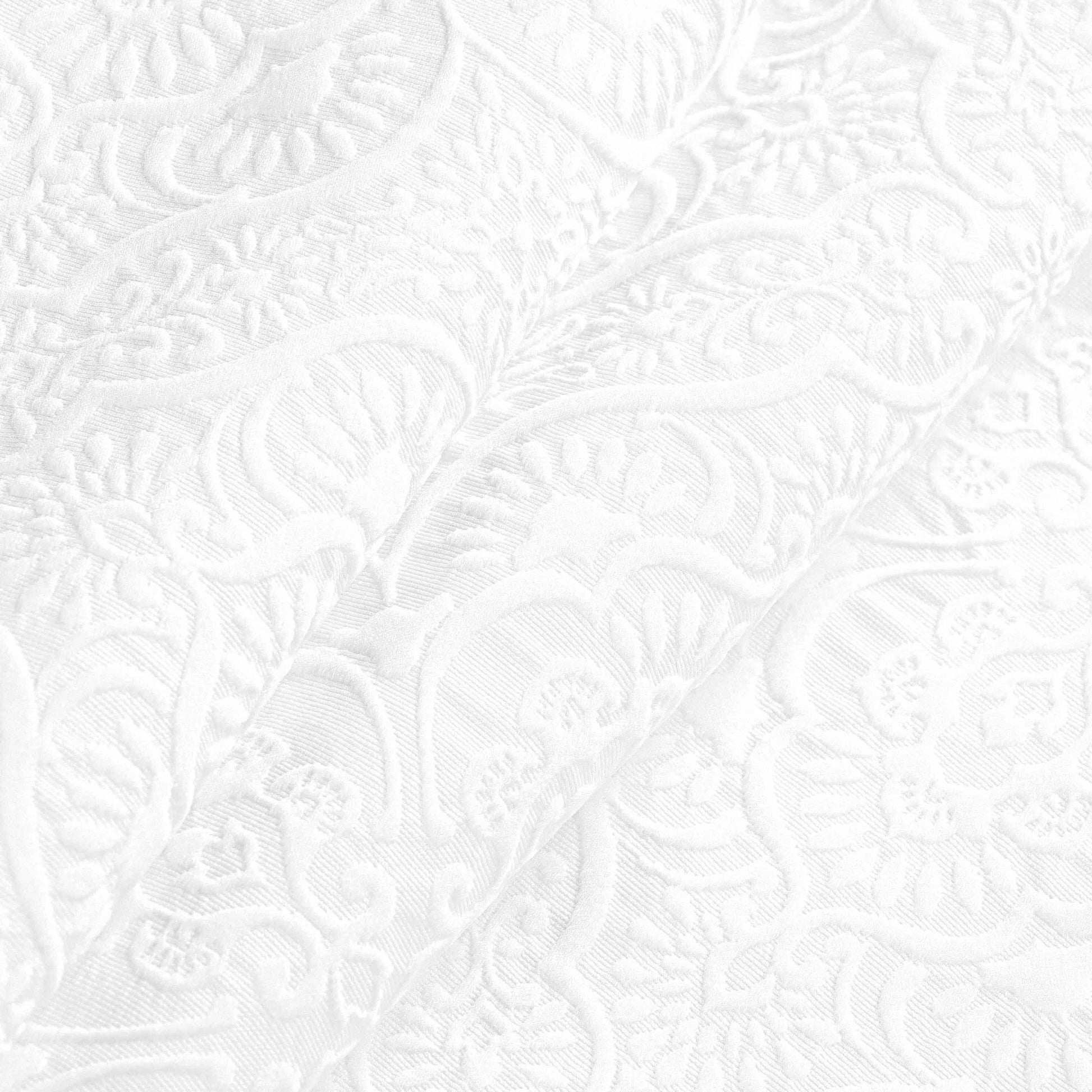 Enzy Medium Weight Floral Matelasse 3 Piece Bedspread Pillow Sham Set - Bedspread by Superior Brand