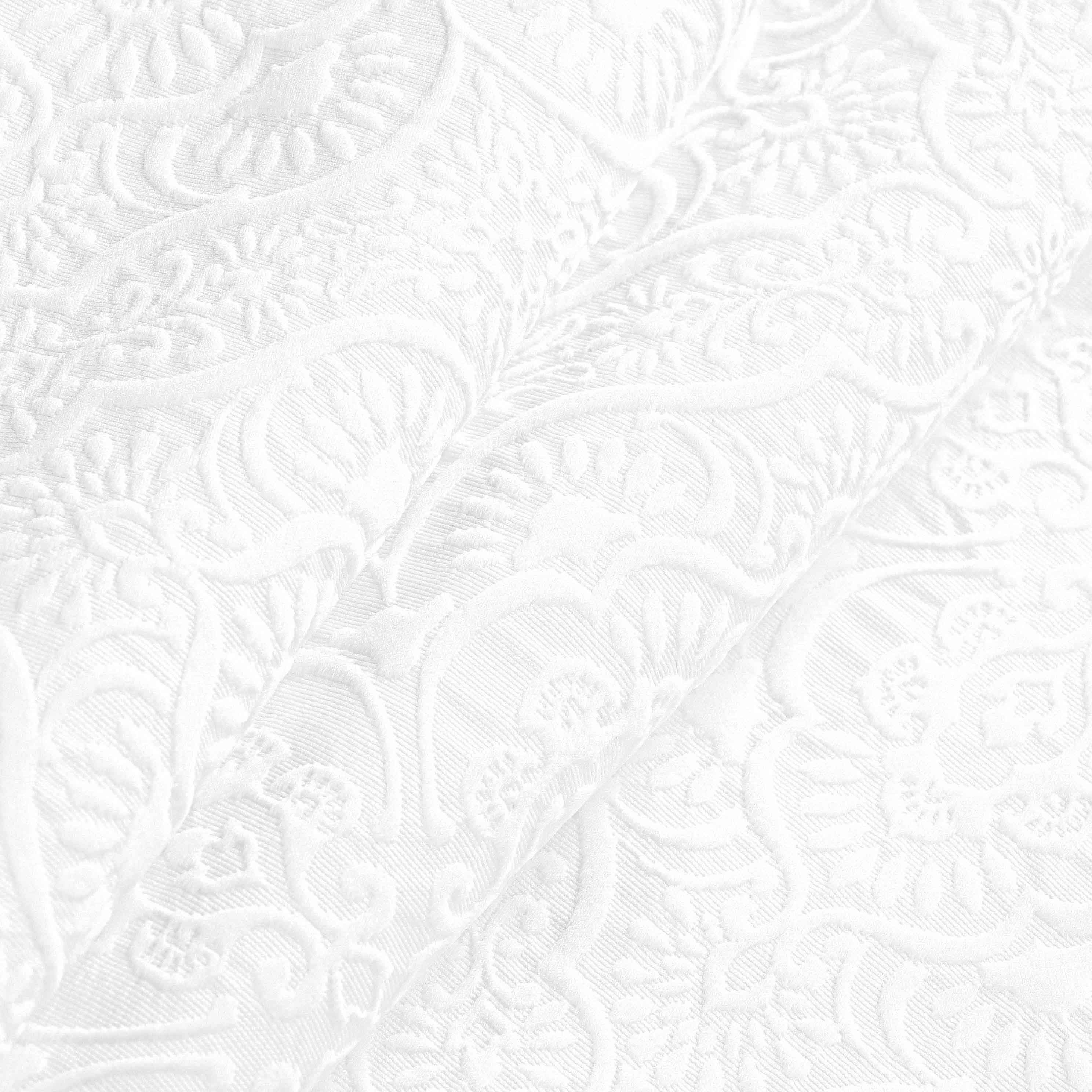 Enzy Medium Weight Floral Matelasse 3 Piece Bedspread Pillow Sham Set - Bedspread by Superior Brand