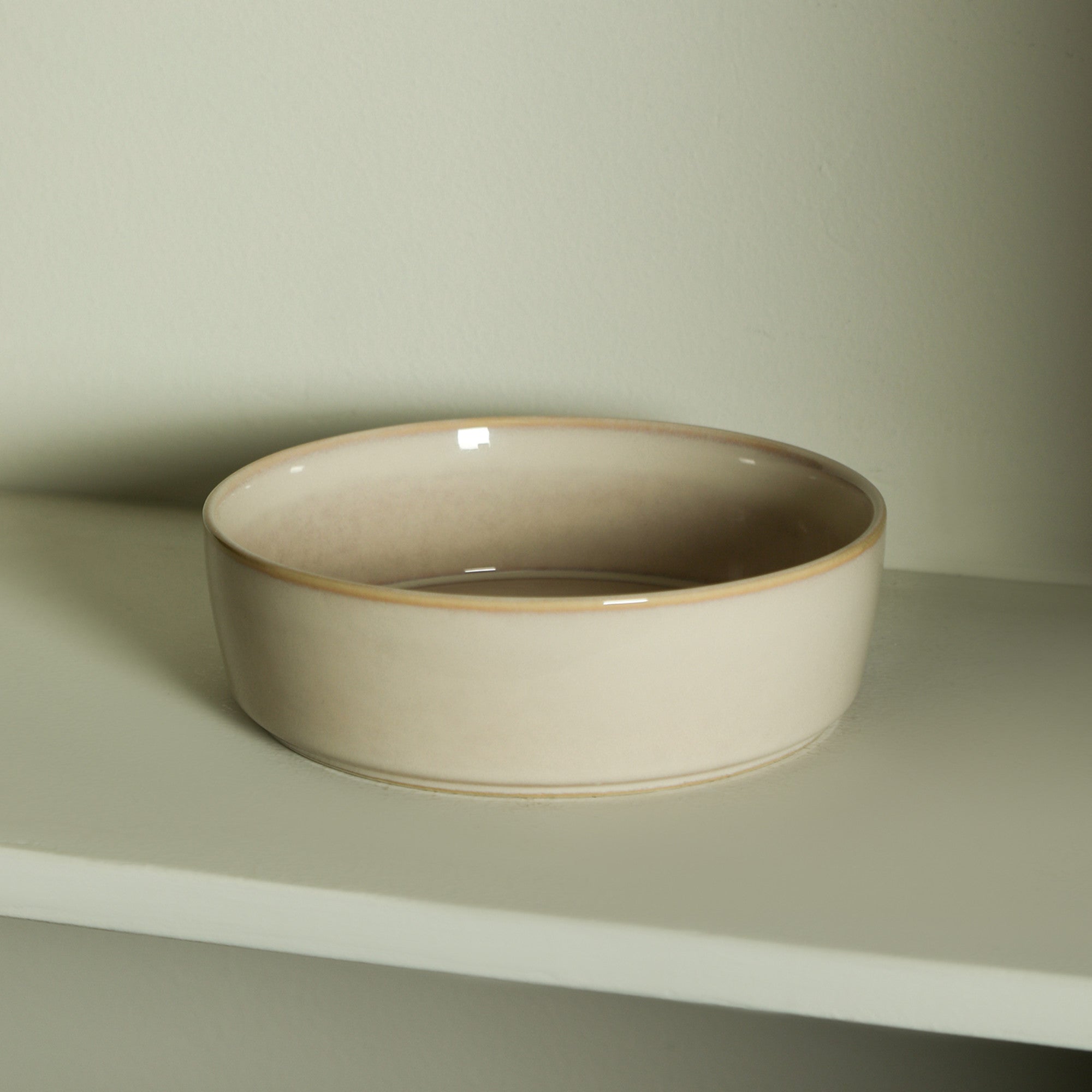 Eden Stoneware  Pasta Bowl - Beige