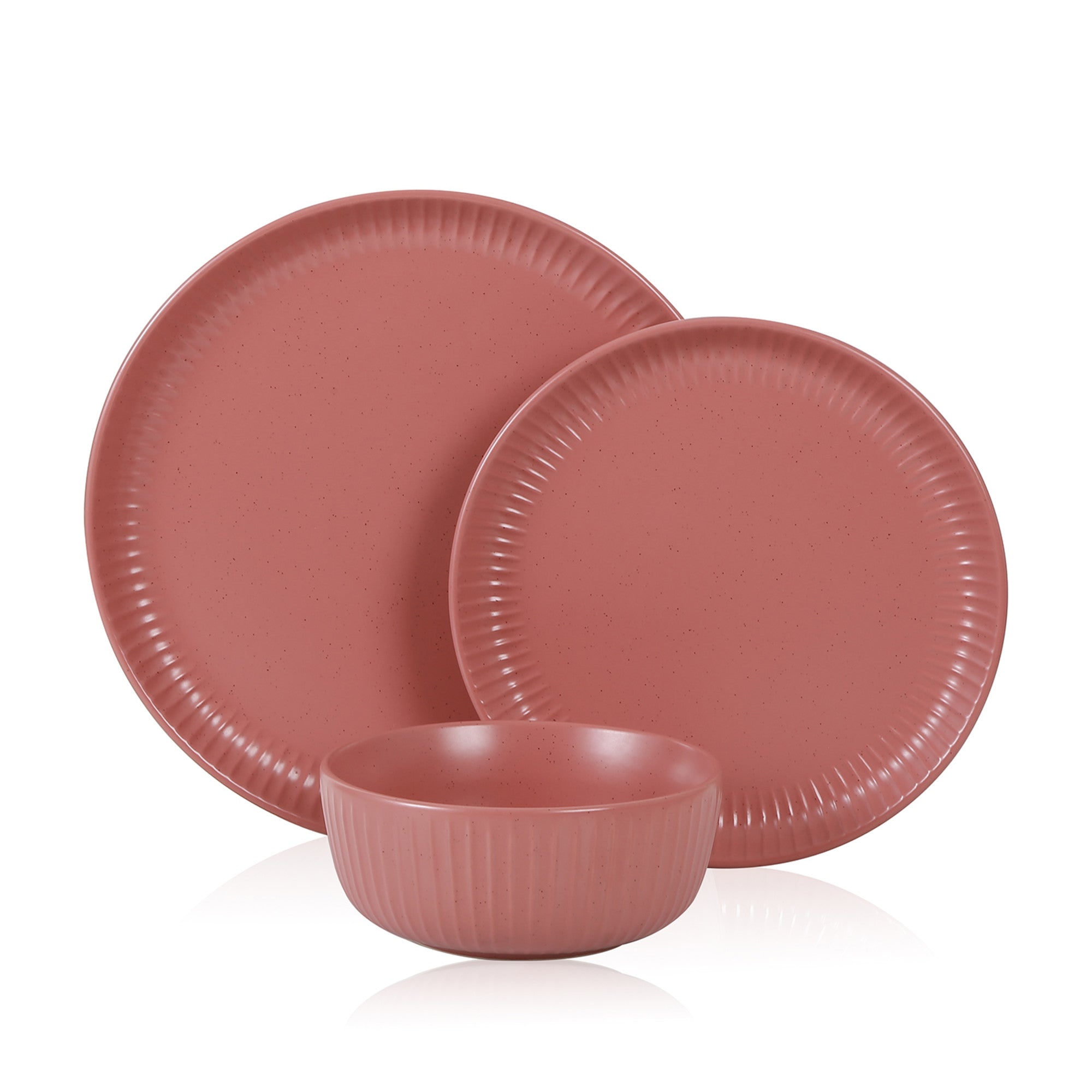 Logan Stoneware Dinnerware Set - Terracotta