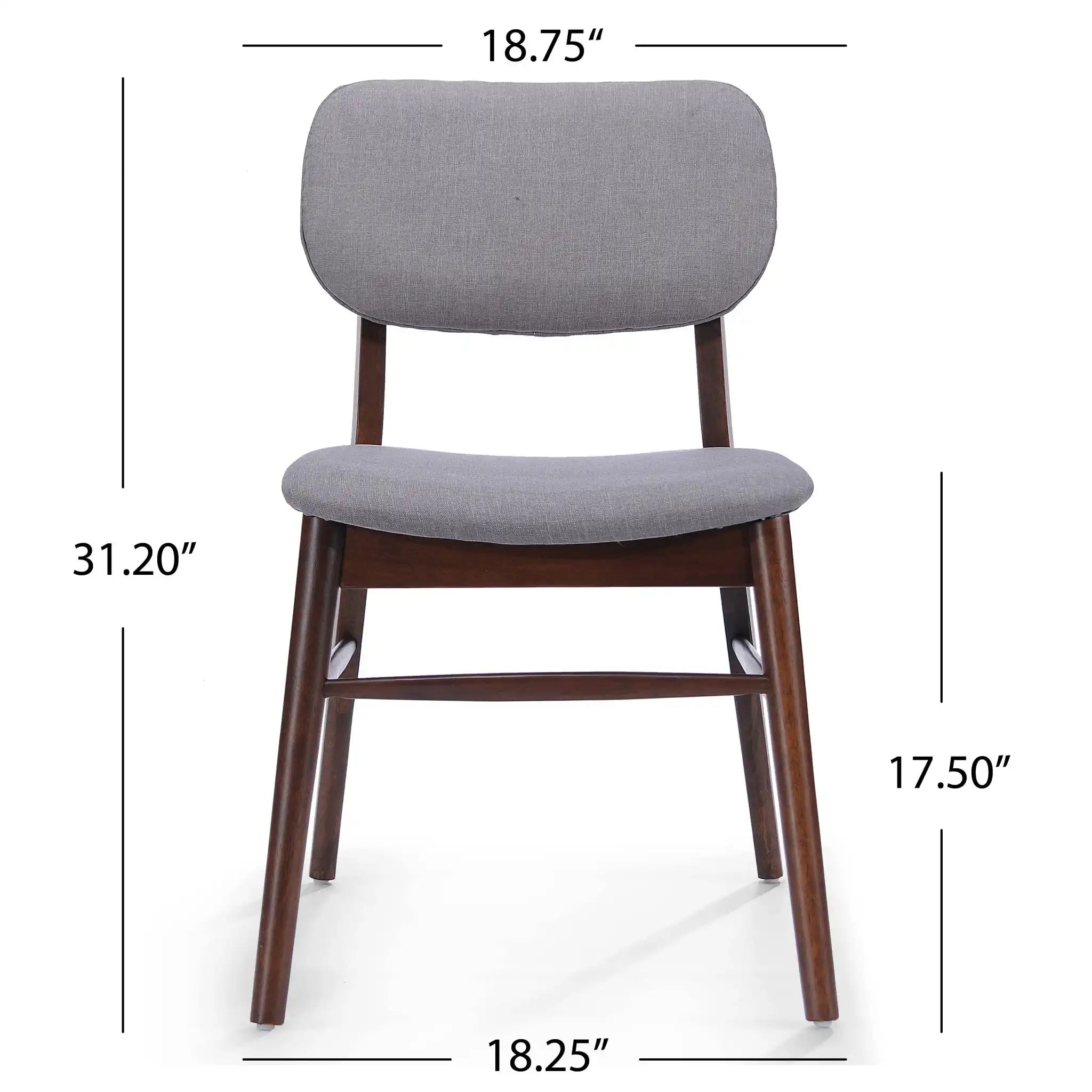 Voyager Upholstered Accent Chair With Splayed Legs And Wood Frame (Set of 2)