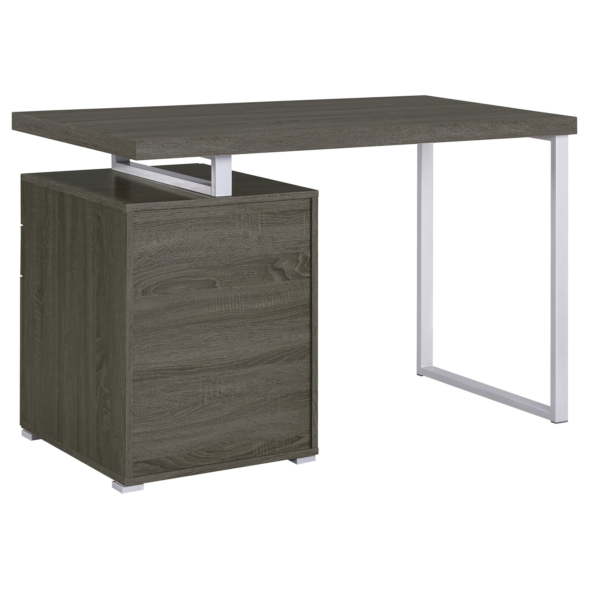 Modern Reversible 3 Drawer Office Computer Desk