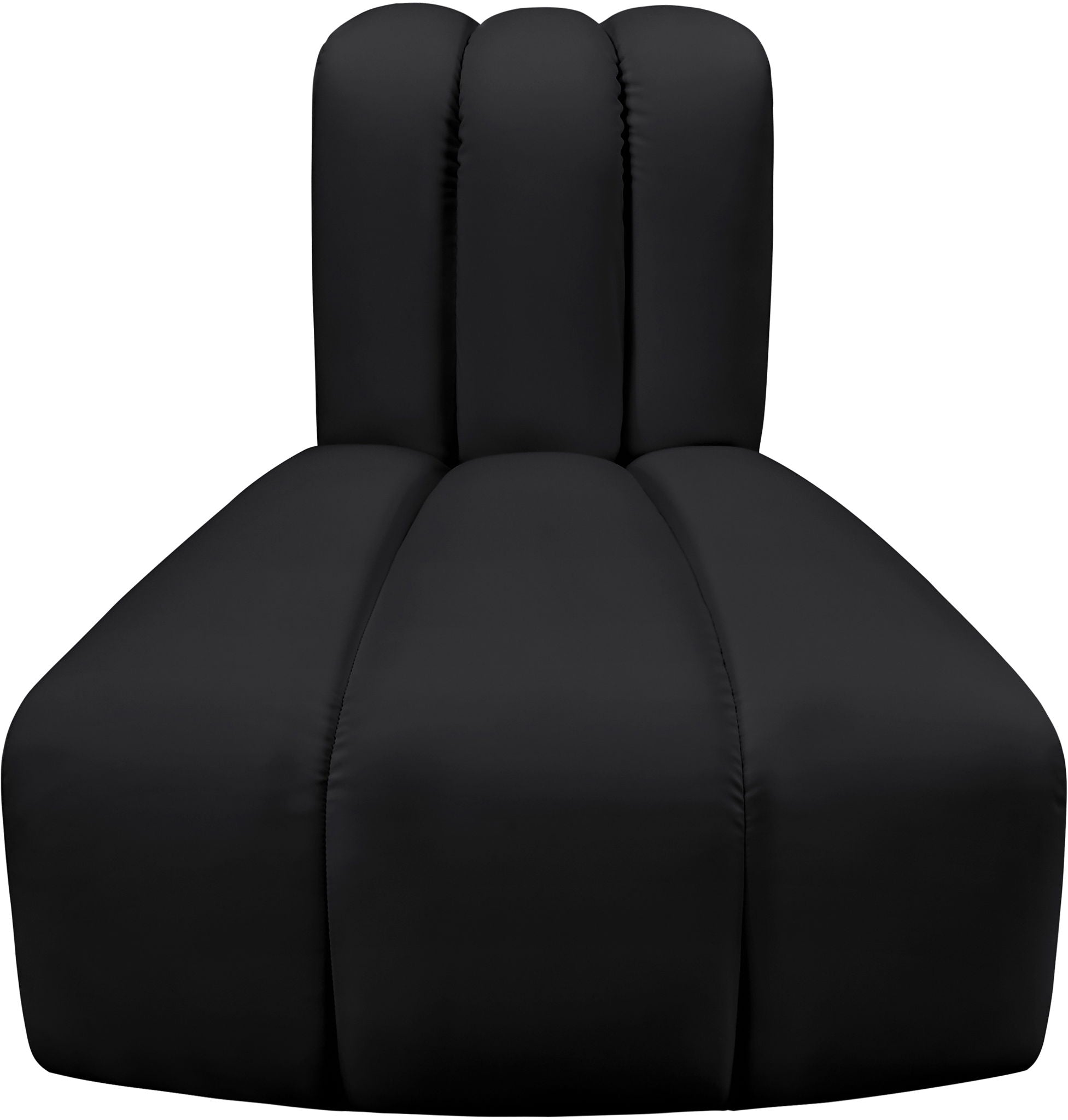 Arc - Faux Leather Reverse Corner Chair