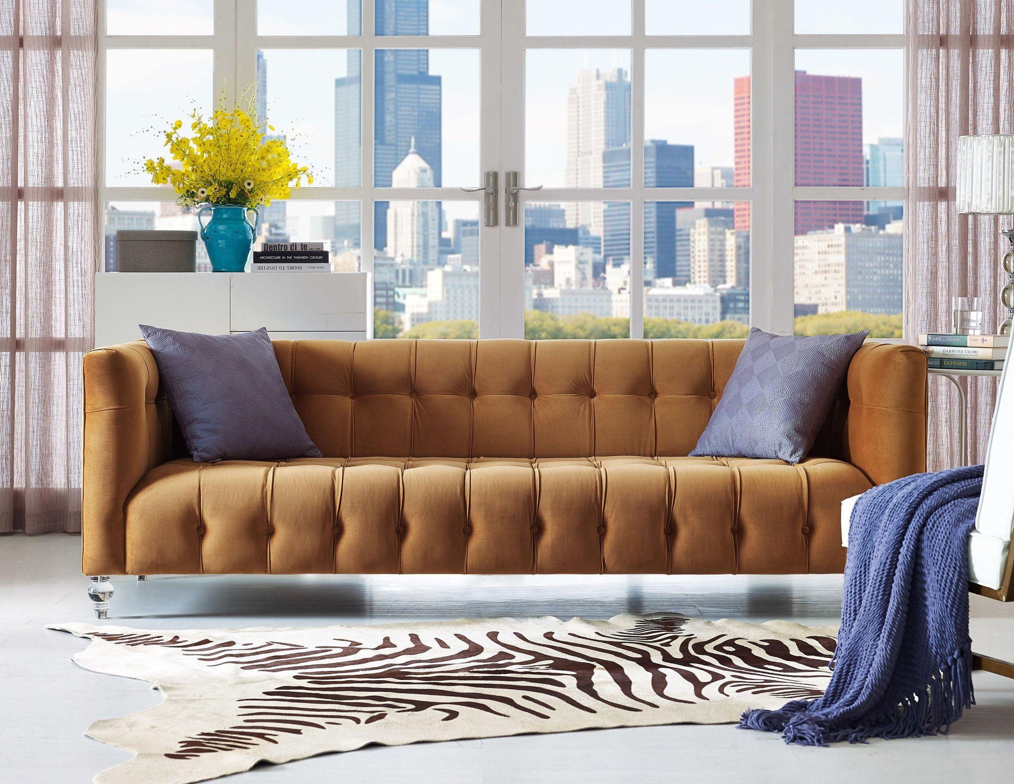 Bea - Velvet Sofa