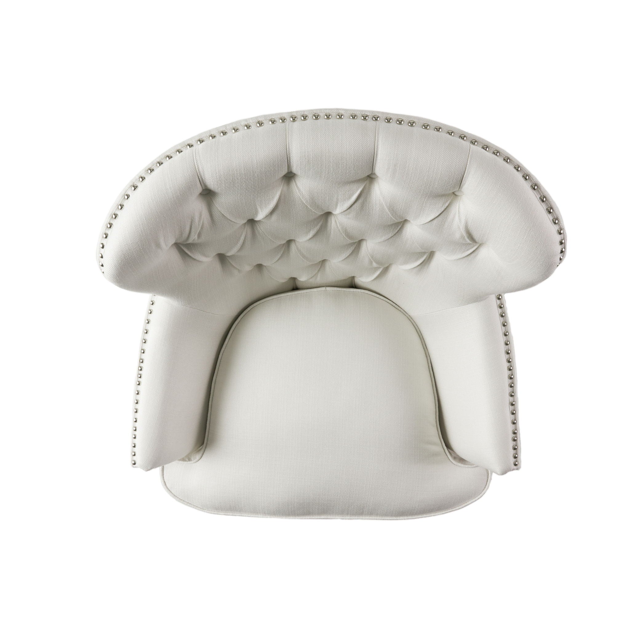 Accent Reading Chair For Living Room Bedroom - Ivory