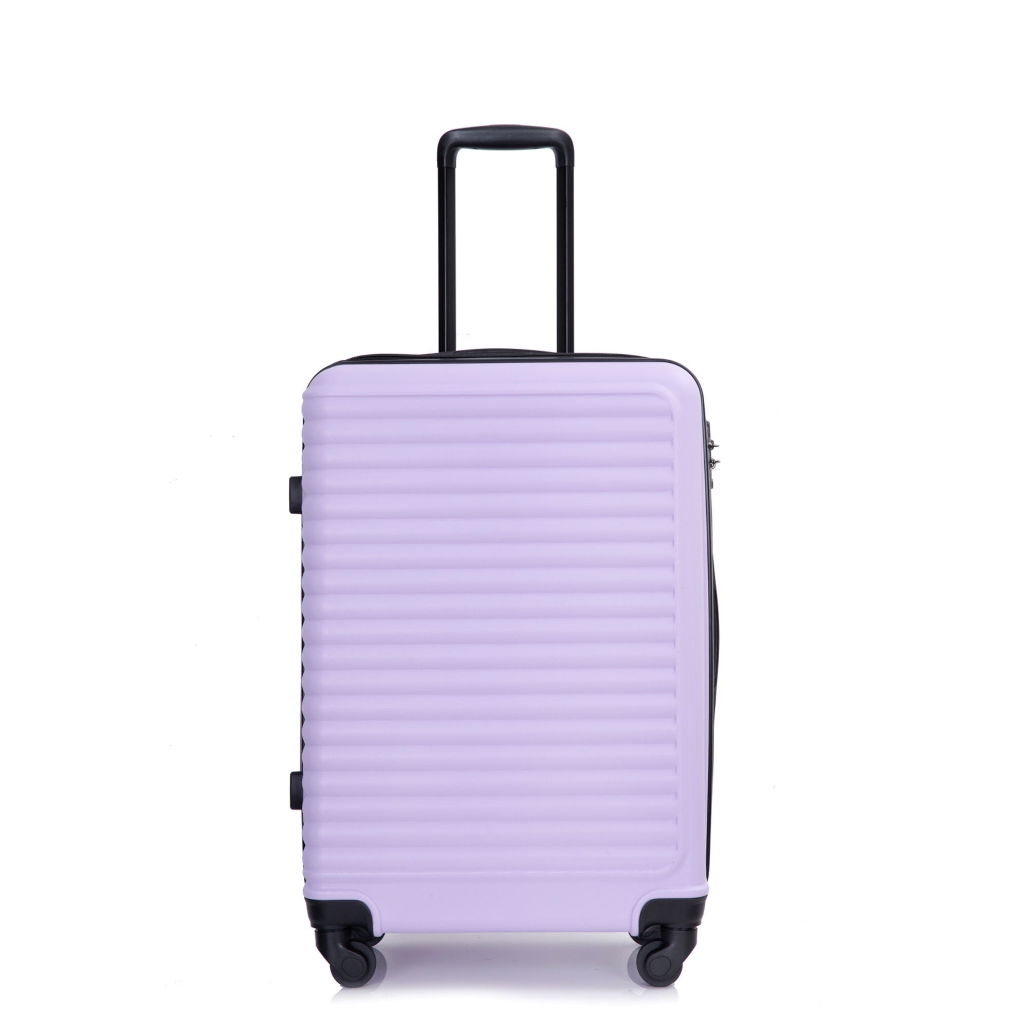3 Piece Luggage Sets Lightweight Suitcase With Two Hooks, Spinner Wheels, Tsa Lock