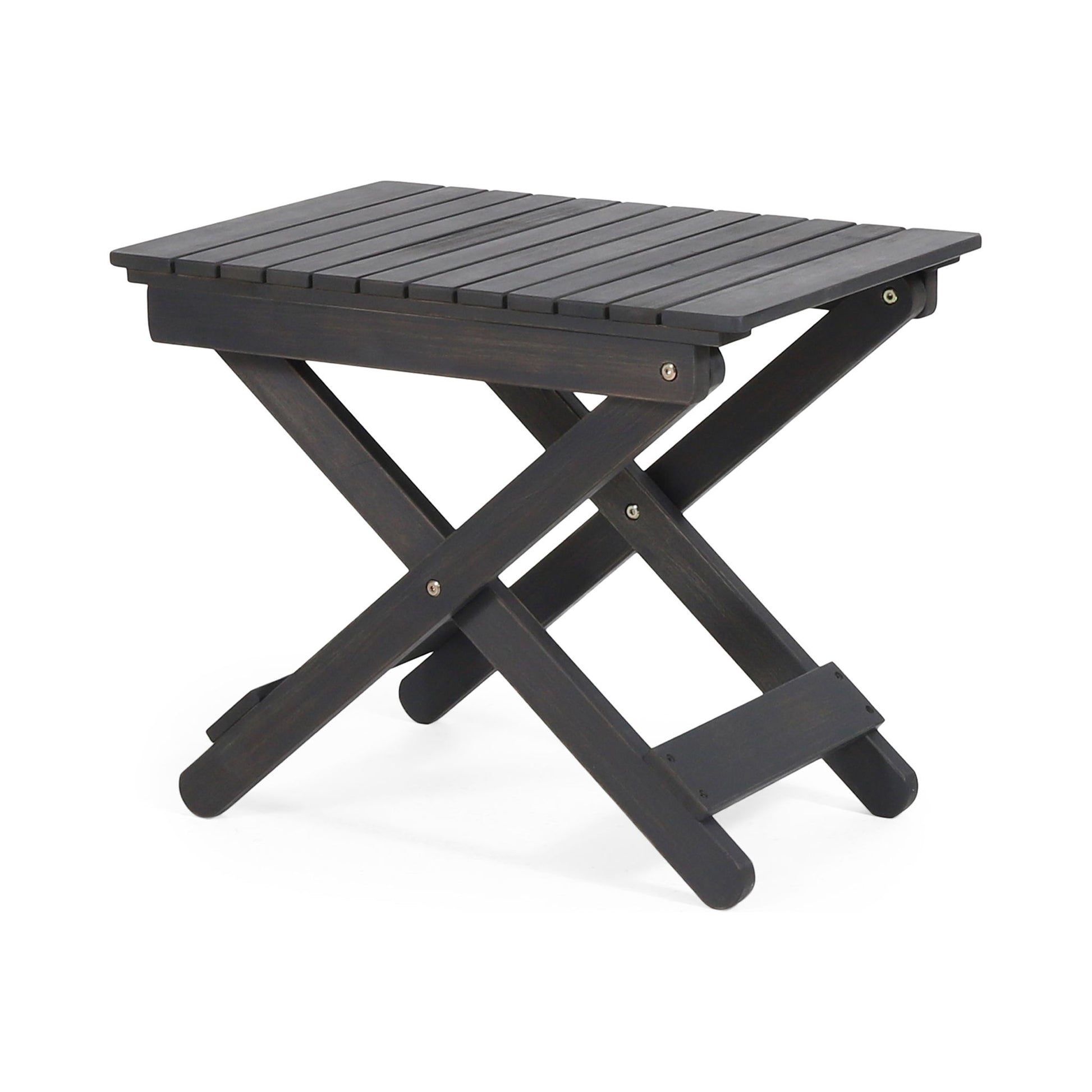Outdoor Folding Wooden Side Table - Best Buy Furniture