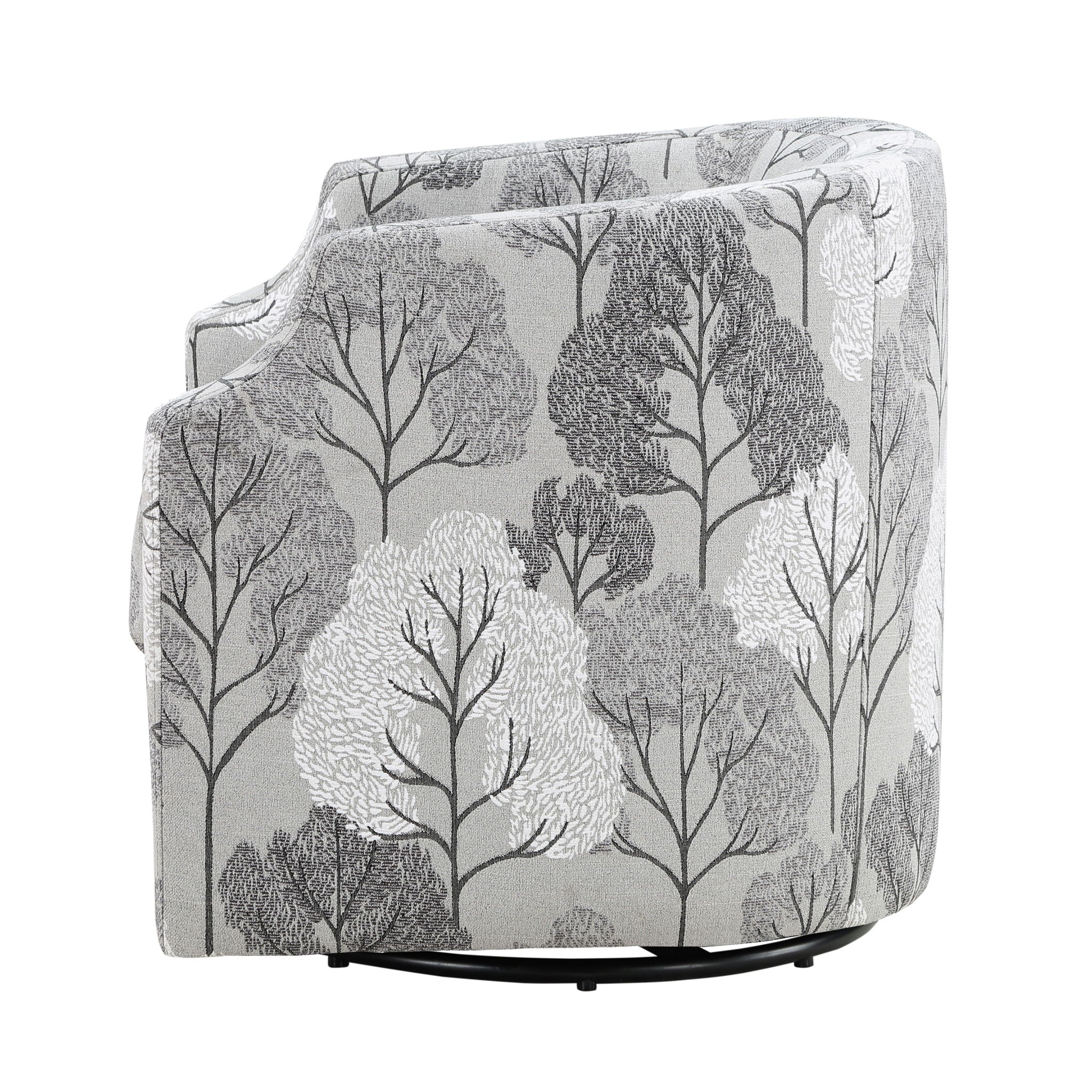 Isabelle - Swivel Glider Barrel Chair