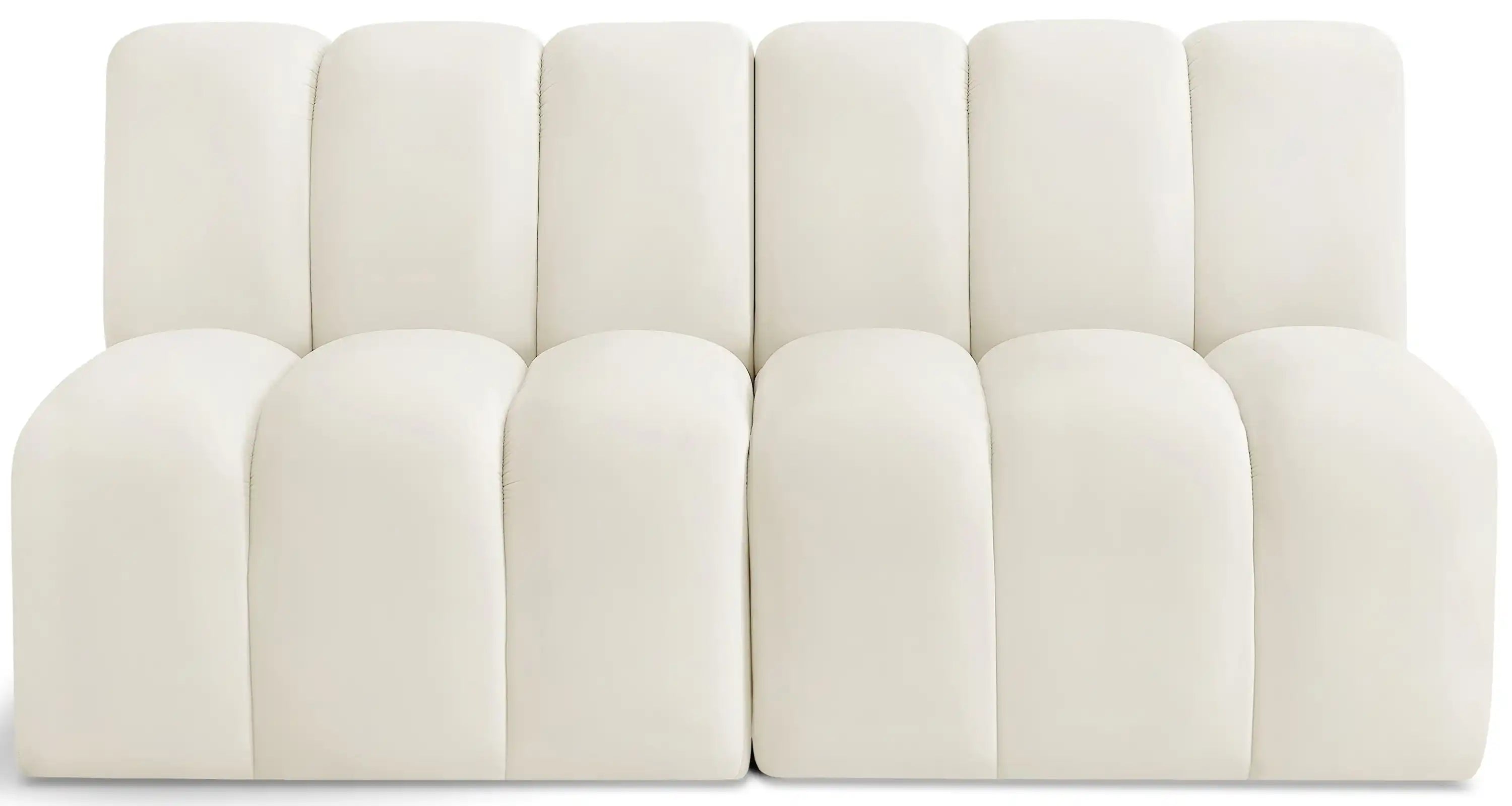 Arc - Velvet 2 Seats Modular Sofa