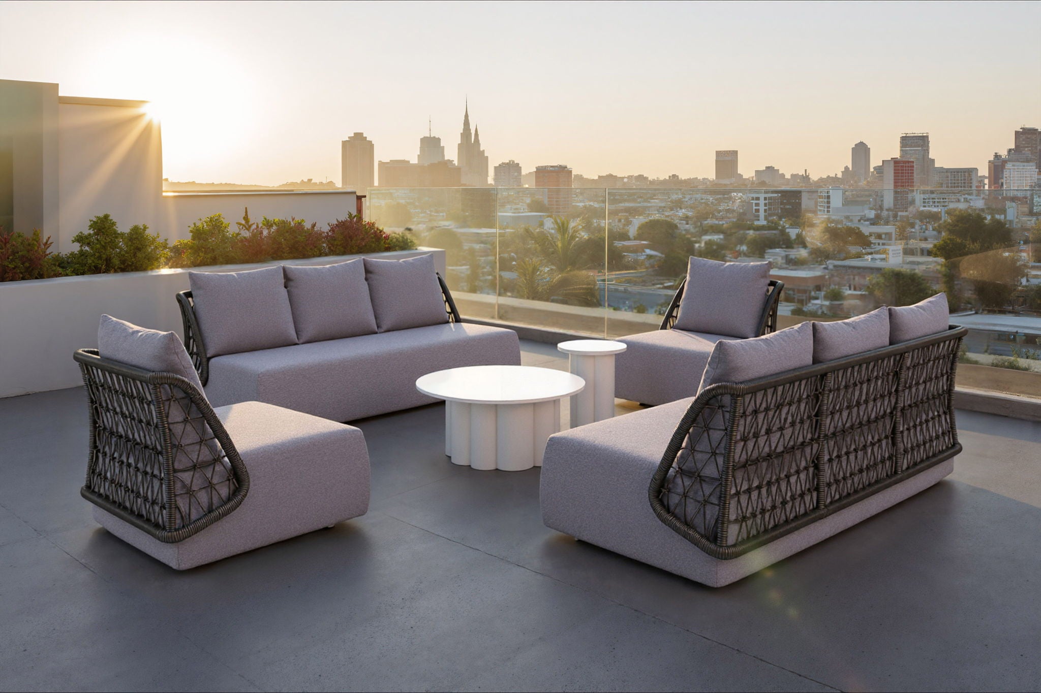 Mekan - Accent Chair - Gray