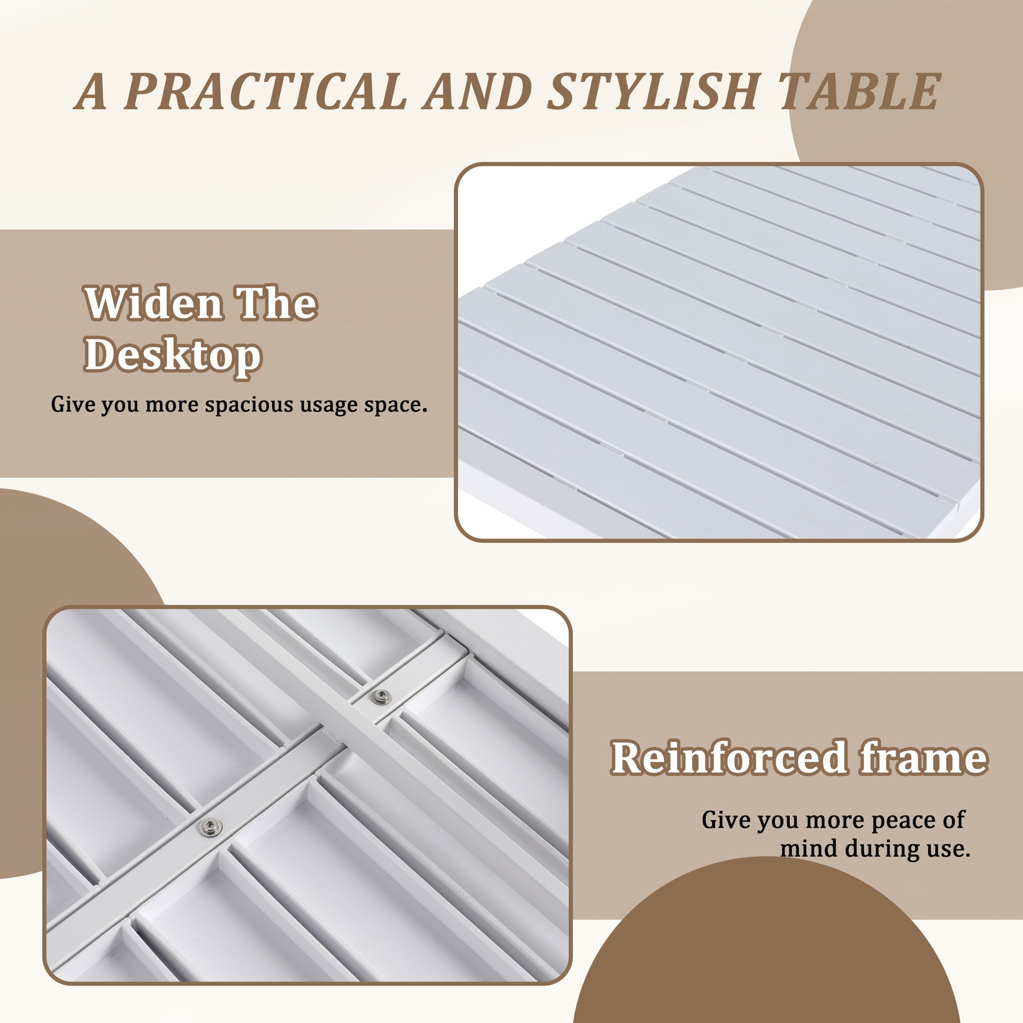 4 Piece Set Of Modern Designed Single Chairs With Long Table