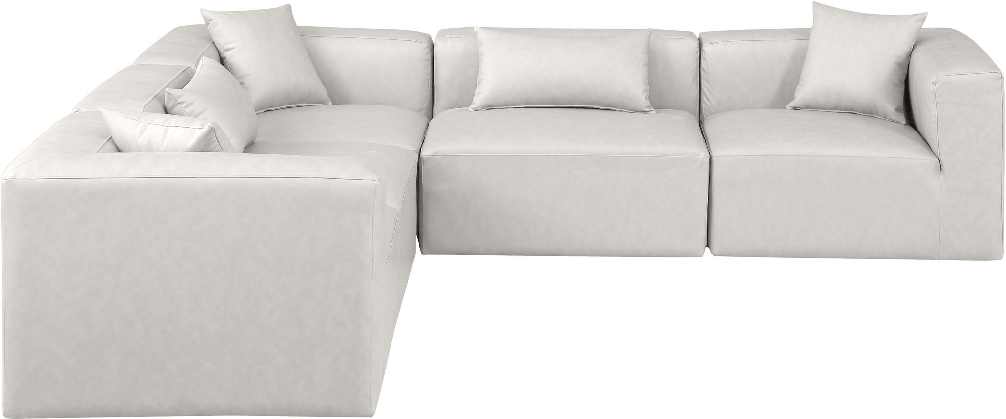 Cube - 5 Piece Modular Corner Sectional