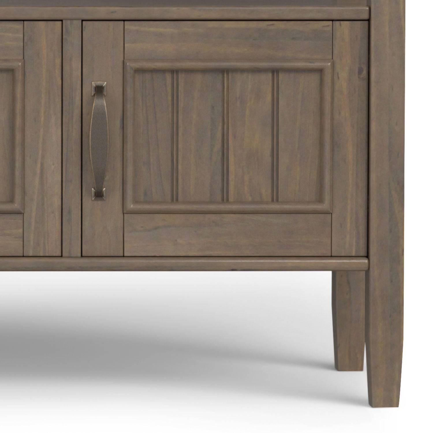 Lev - Console Table - Smoky Brown - Best Buy Furniture