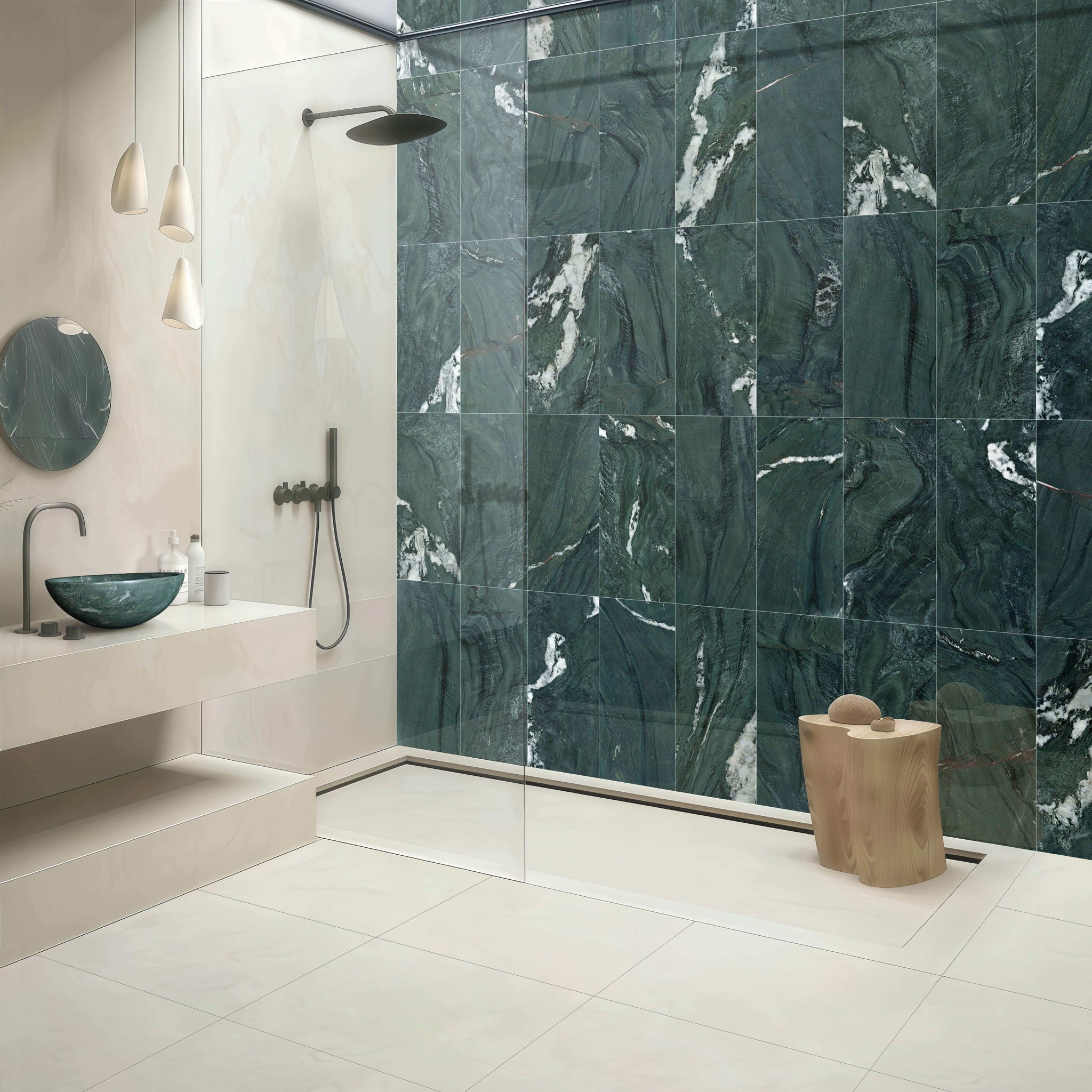 Bathroom Vessel Sink, Circular Design