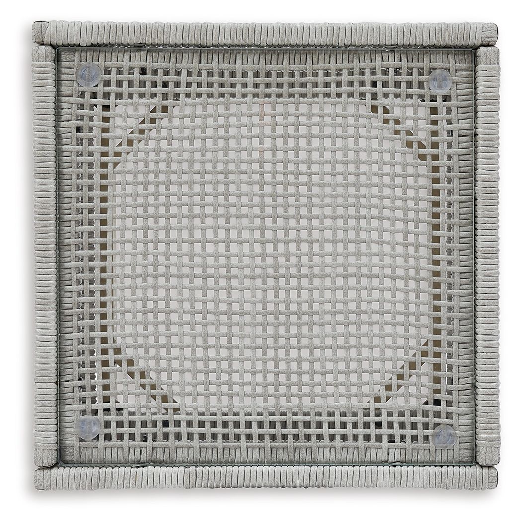 Seton Creek - Square End Table - Gray - Best Buy Furniture