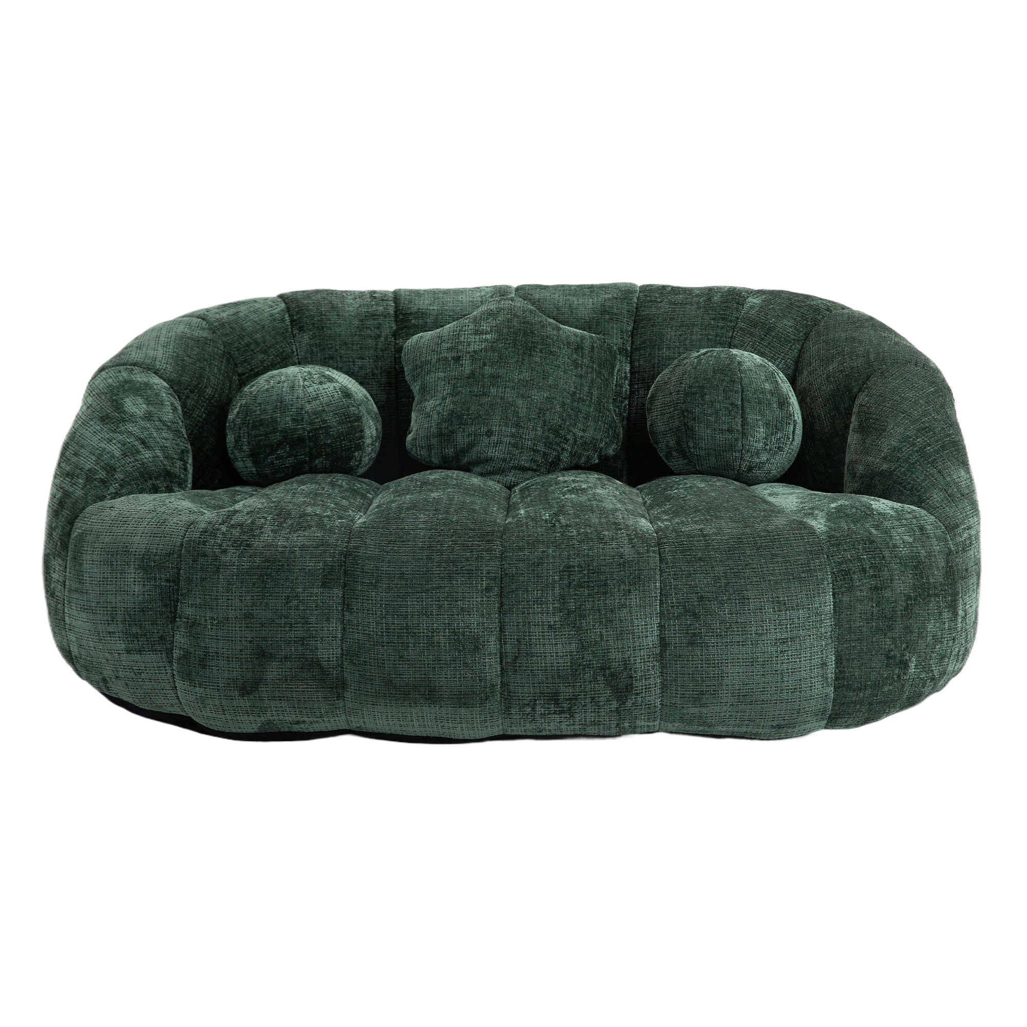Bean Bag Lazy Sofa Durable Comfort Lounger High Back Bean Bag Chair Couch