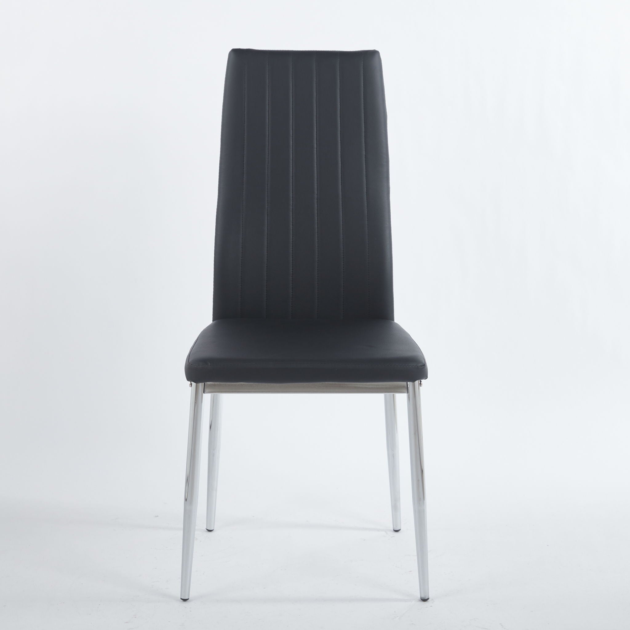 Chrome Leg Dining Chair (Set of 4)