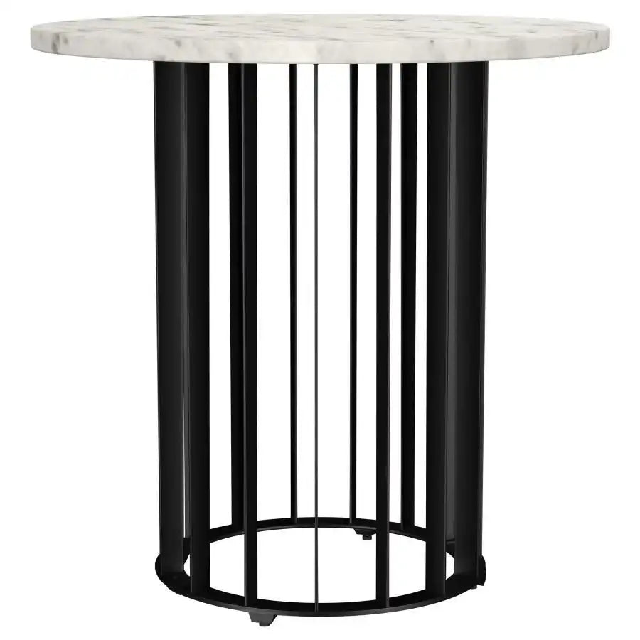 Haven - Round Marble Coffee Table Set