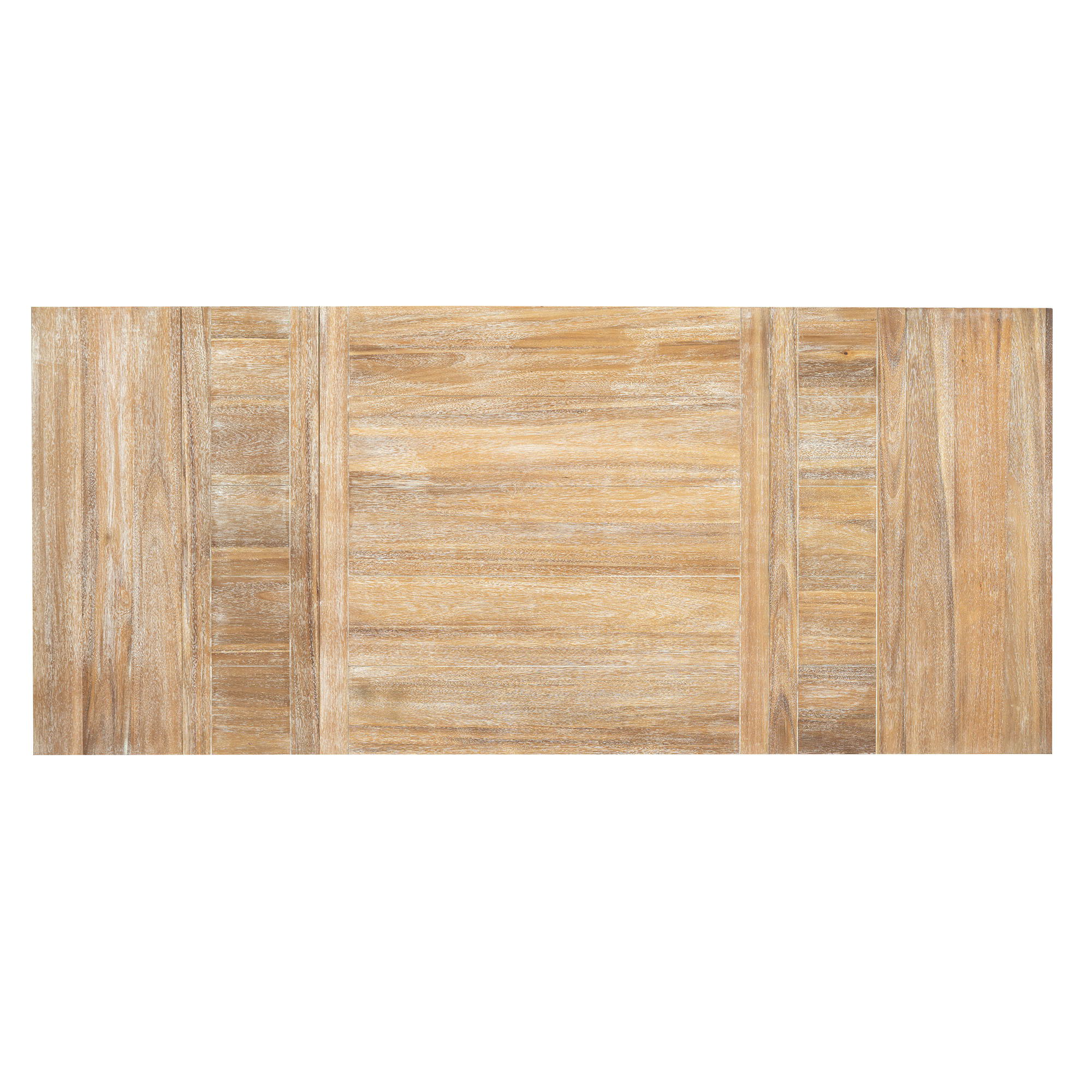 Topmax - 6 Piece Farmhouse Extendable Dining Table With Footrest, 4 Upholstered Dining Chairs And Dining Bench, Two 11" Removable Leaf - Best Buy Furniture