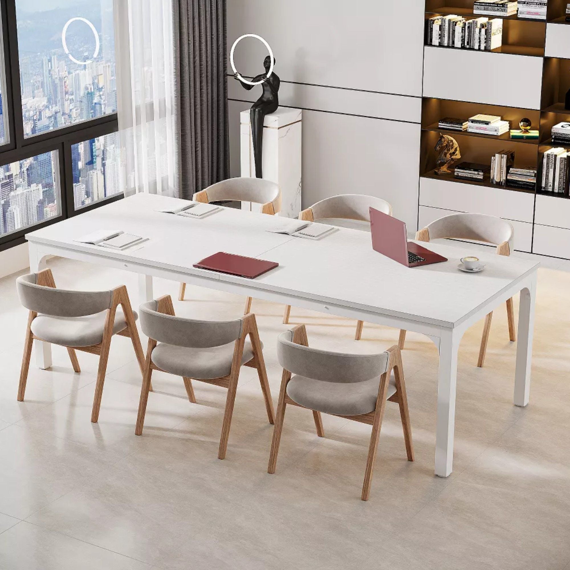 Rectangle Dining Table For 6 - 8 People