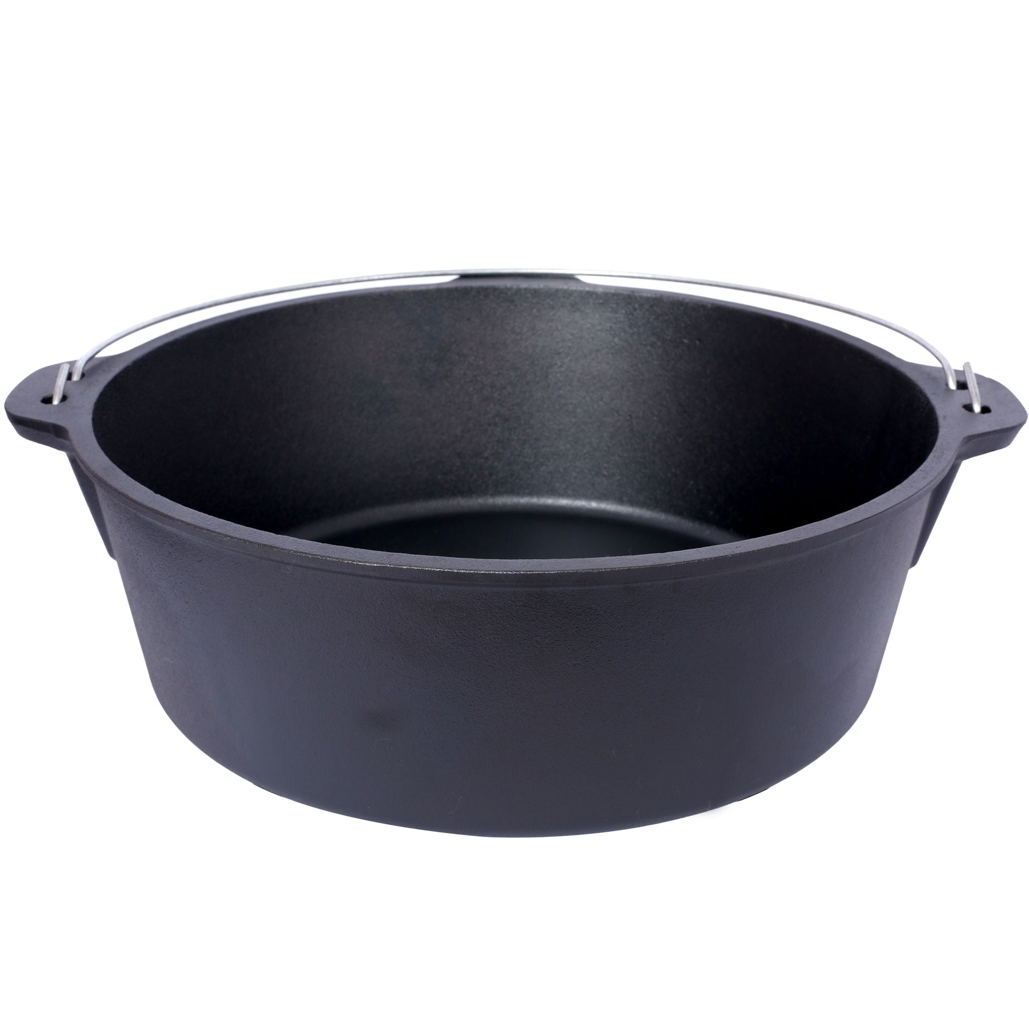 Pre-Seasoned Cast Dutch Oven With Skillet Lid And Pot Rack