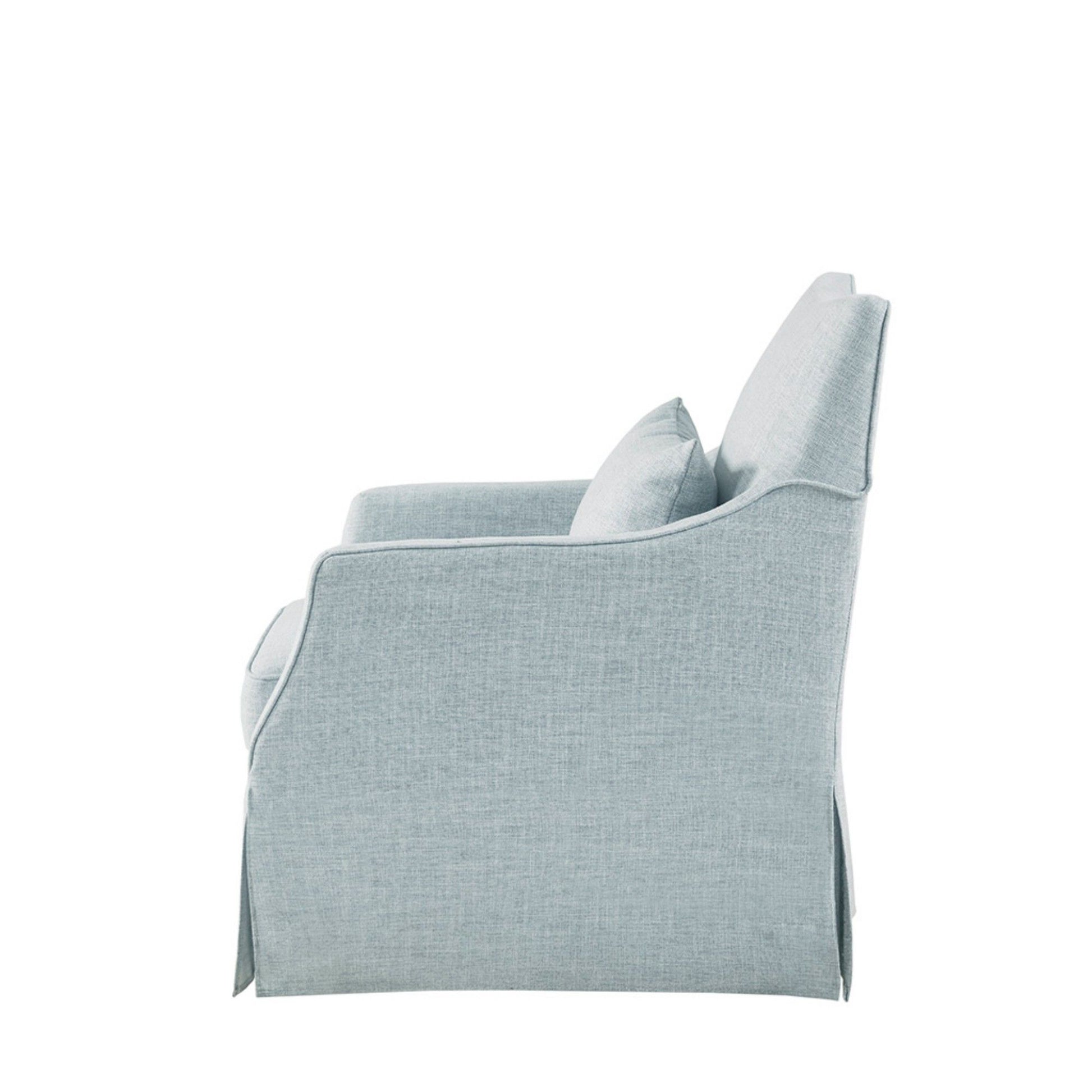 Traditional Design London Skirted Swivel Chair - Best Buy Furniture